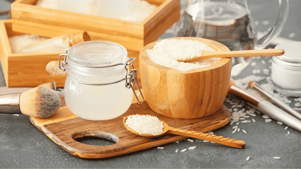 Different ways to use rice water