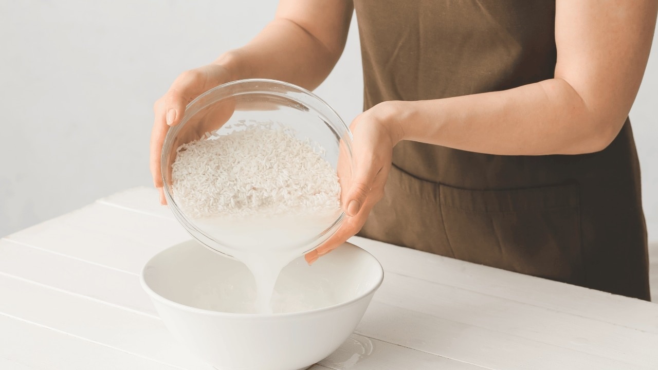 Make your own fermented rice water