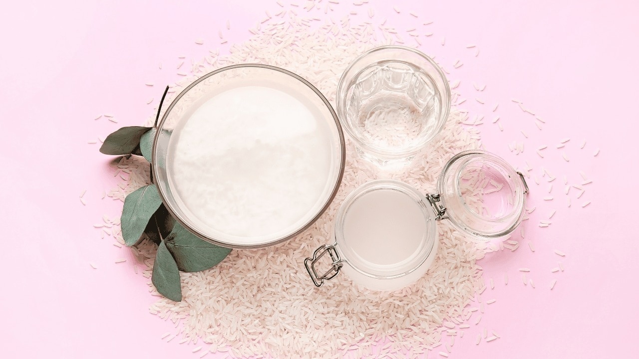 Create an entire rice water routine