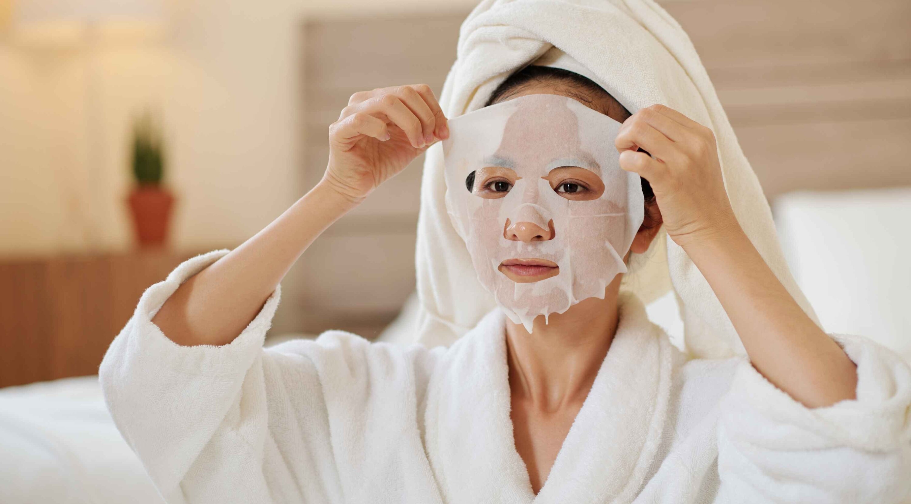 Step 03: Apply sheet mask