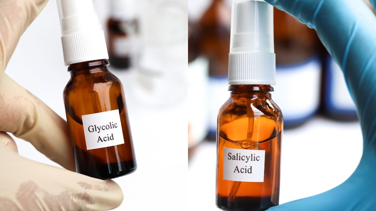 Glycolic Acid and Salicylic Acid
