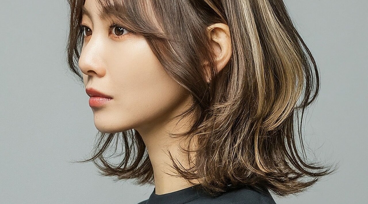 1. Korean Wolf Cut