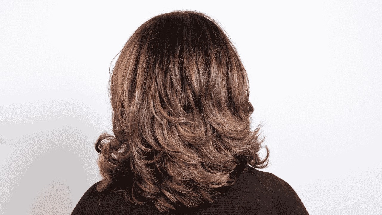 Layered Wolf Cut for Fine Hair
