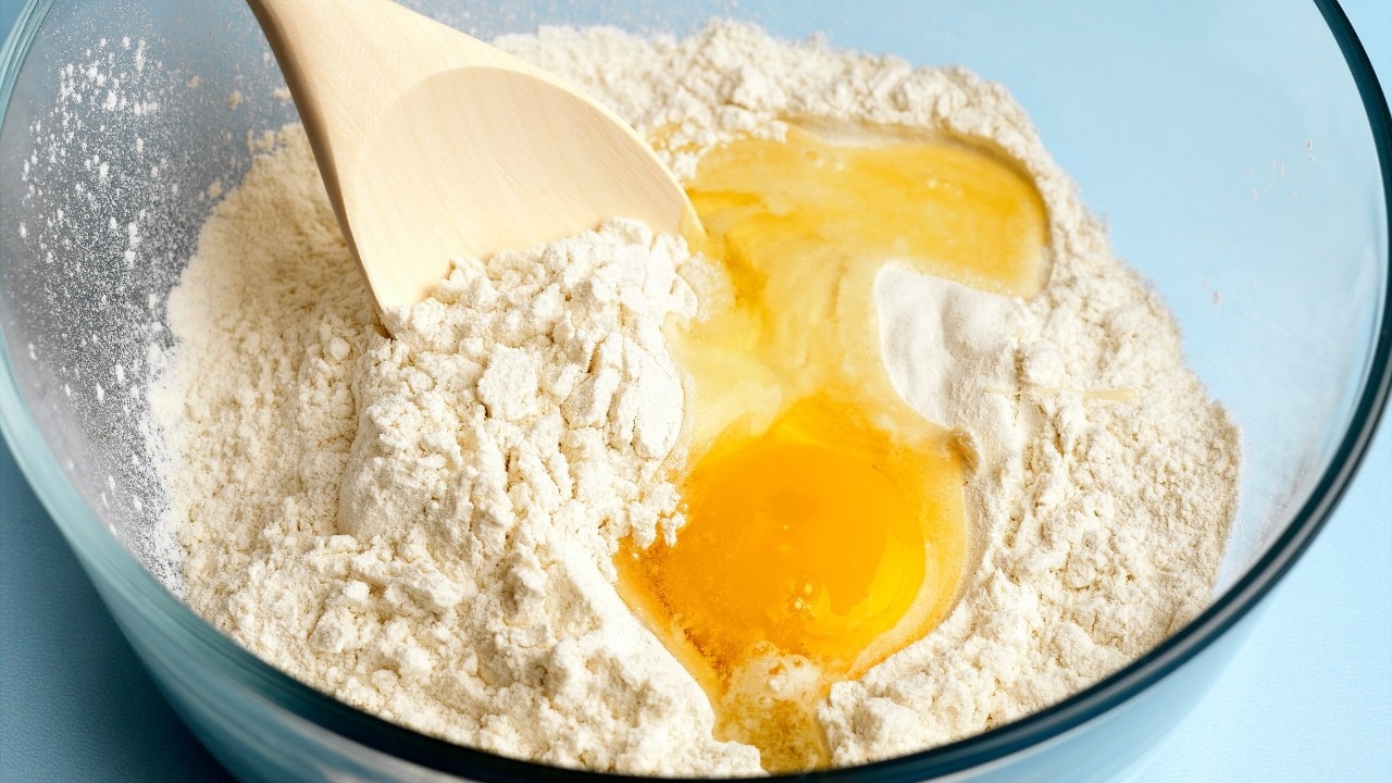 Egg and cornstarch