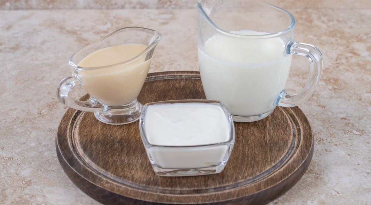 Gelatin and milk