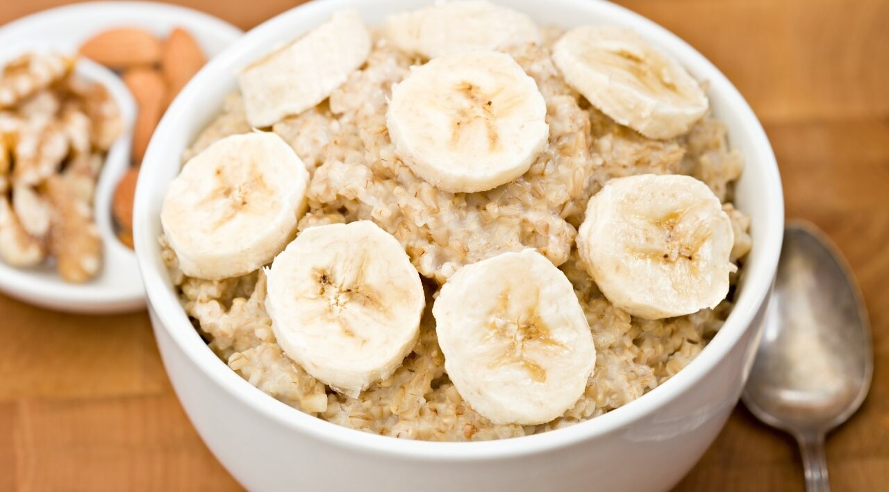 Oatmeal and banana