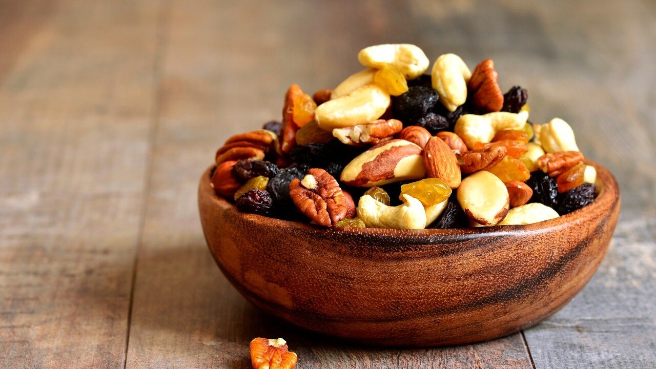 4. Dry fruits and nuts