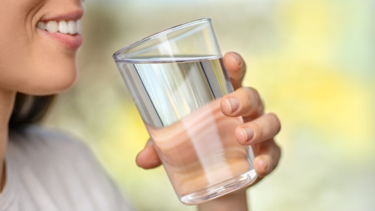 Drink lots and lots of water