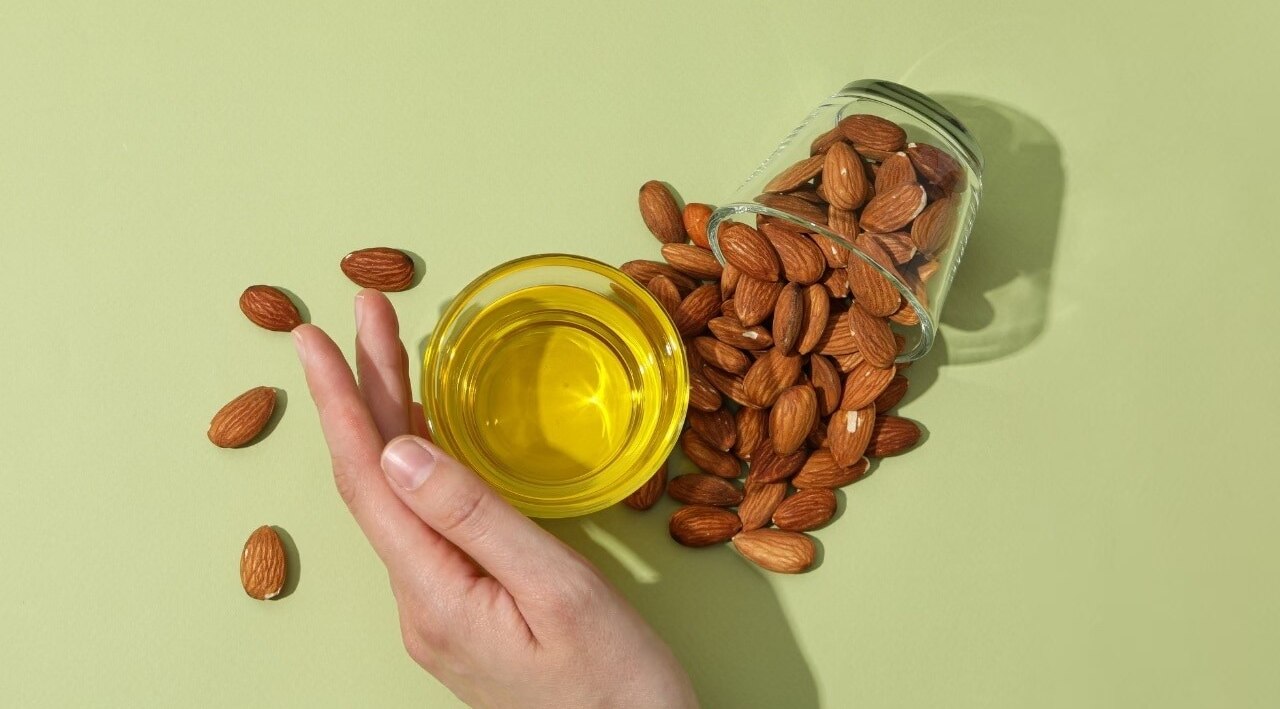 Lemon Juice, Honey, and Almond Oil