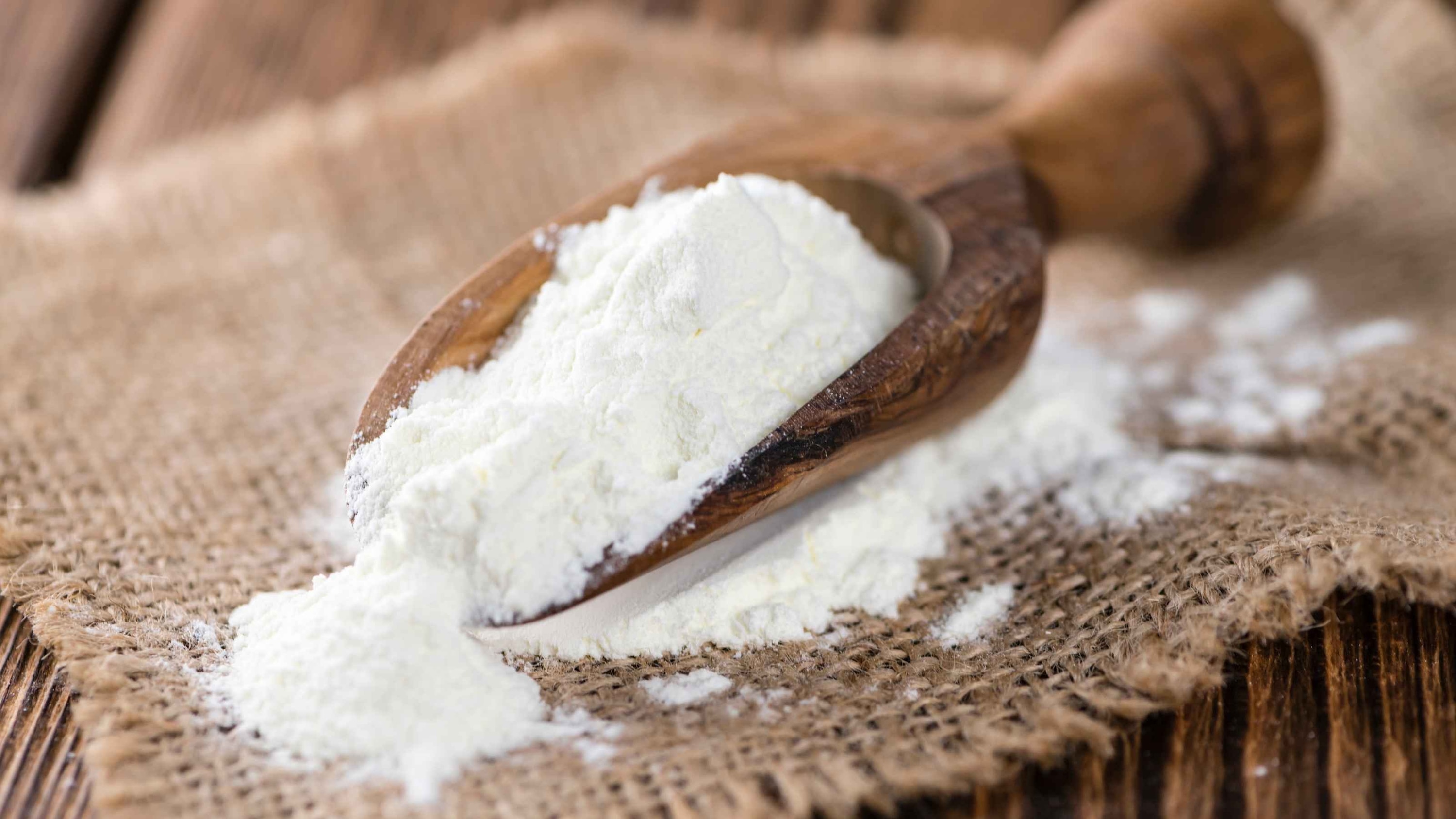 Milk powder face pack