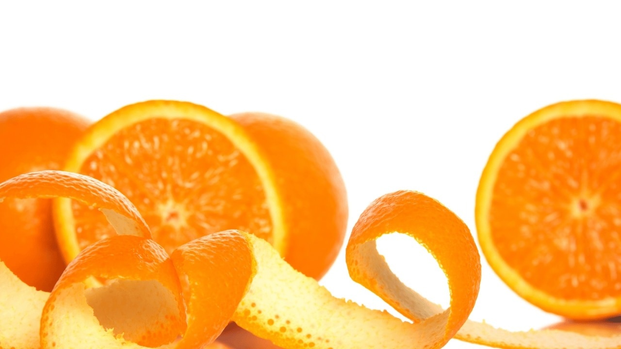 Orange Peel Powder and Honey