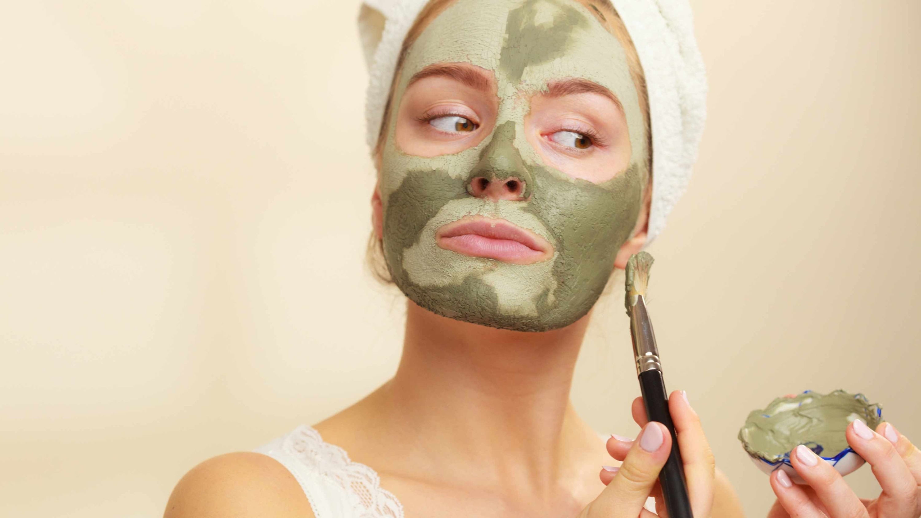 Apply a clay mask