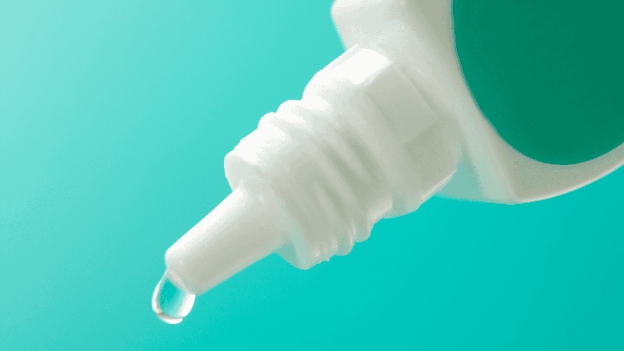 Eye drops make all the difference