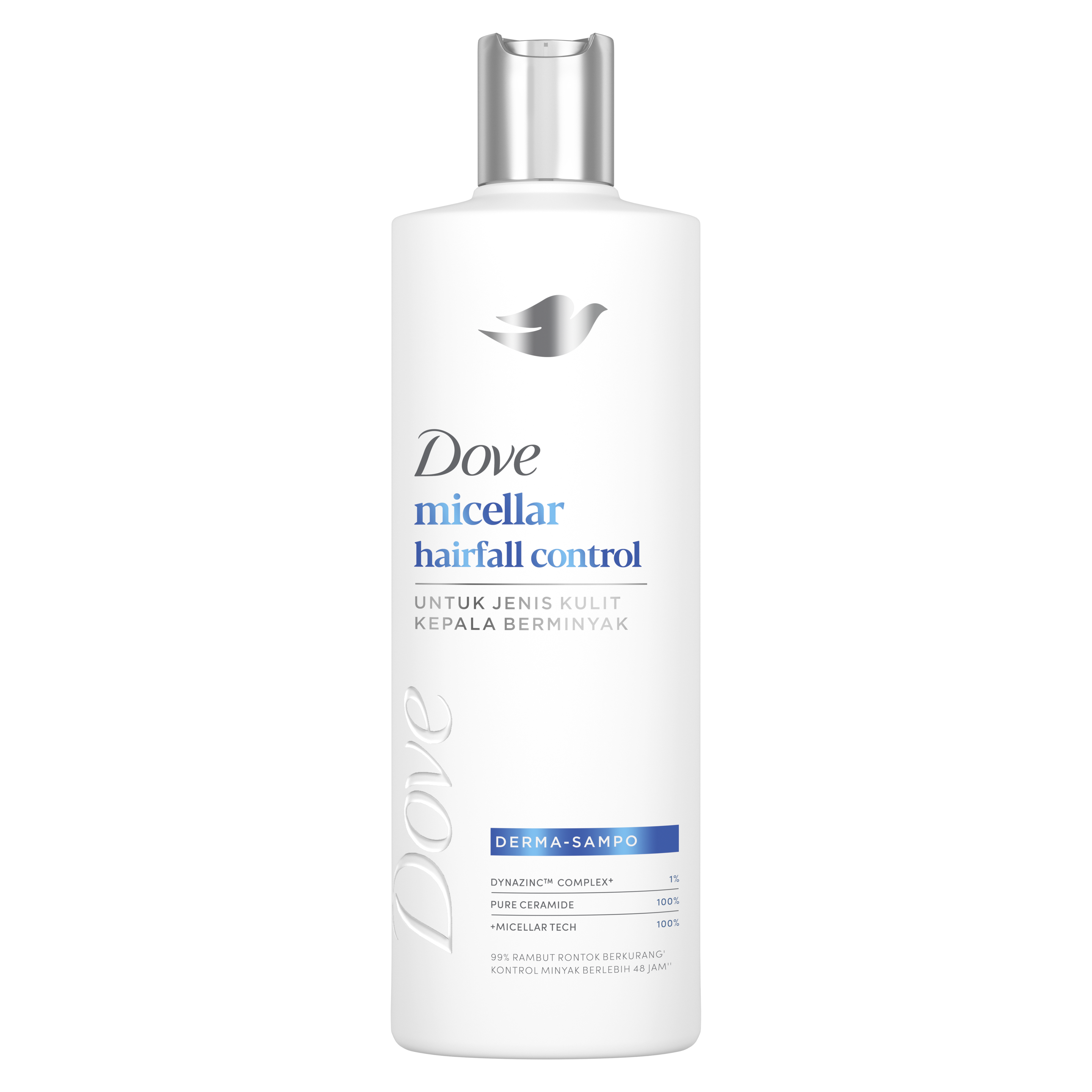 Dove Shampoo Micellar Hairfall Control 155mL packshot