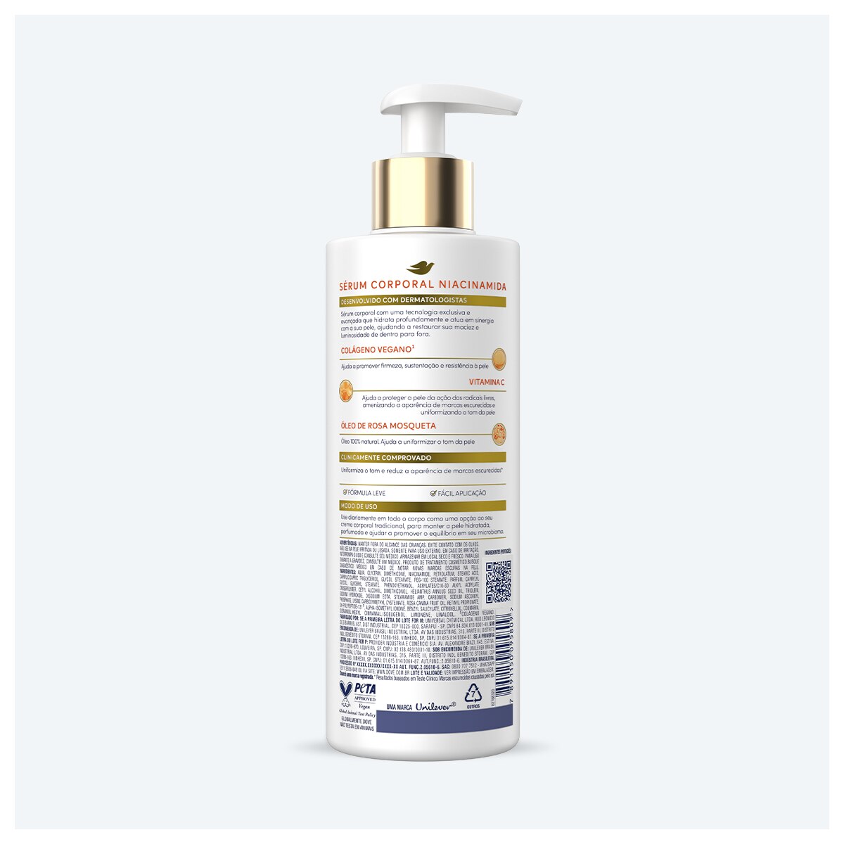 Sérum Corporal Dove Niacinamida + Uniformizador 380 ML