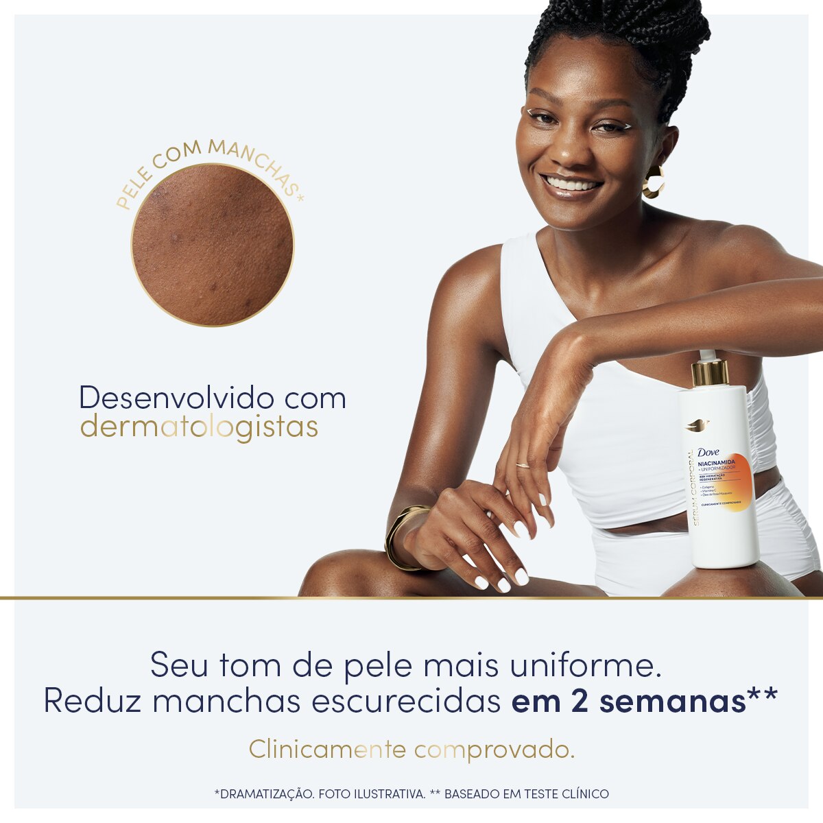 Sérum Corporal Dove Niacinamida + Uniformizador 380 ML