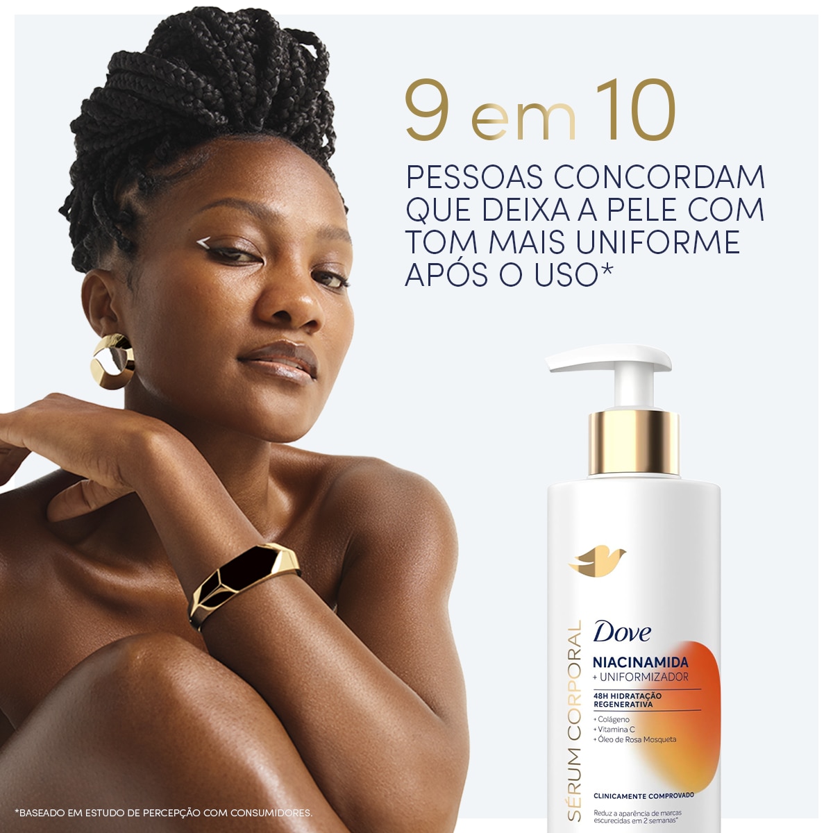 Sérum Corporal Dove Niacinamida + Uniformizador 380 ML