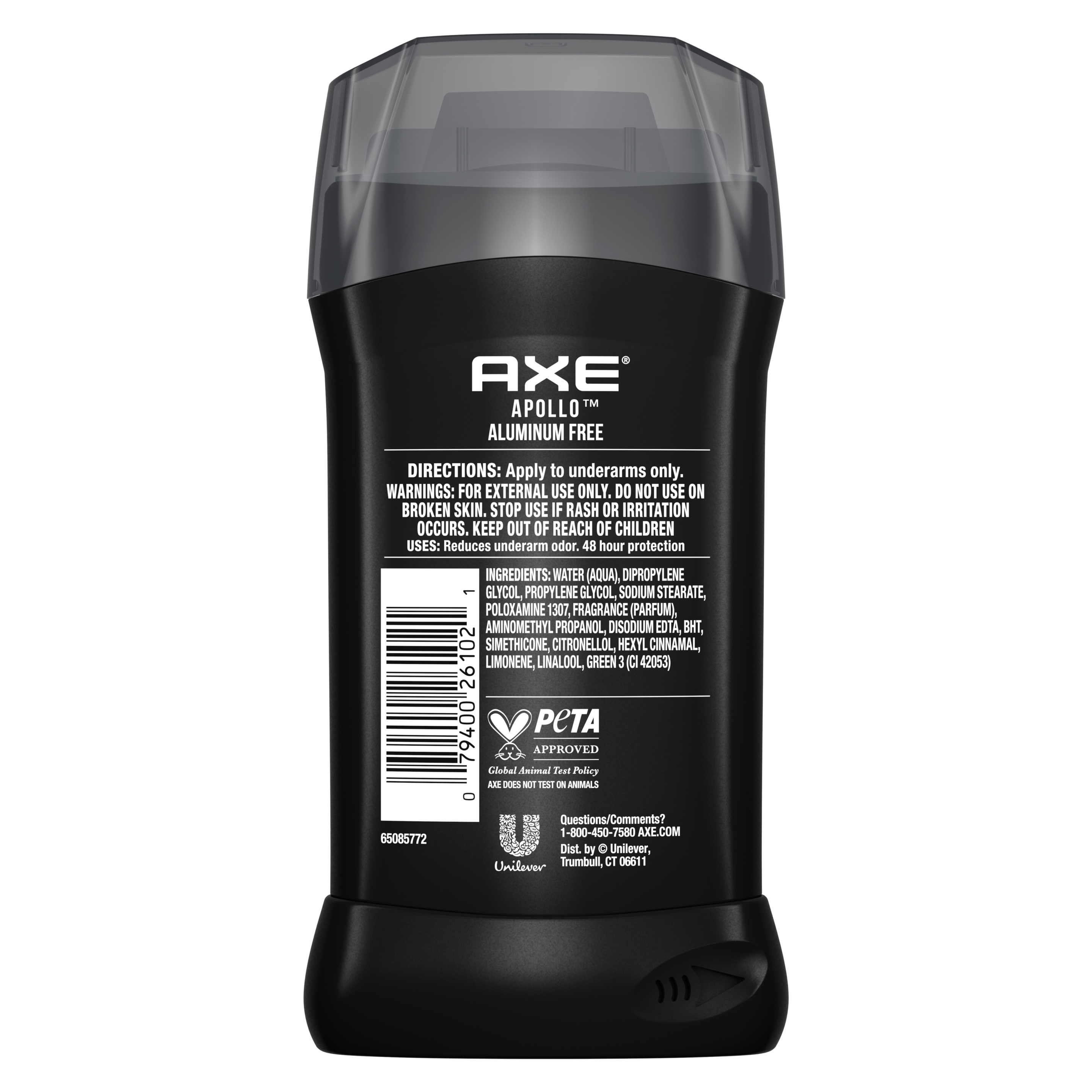 Apollo Aluminum-Free Deodorant Back