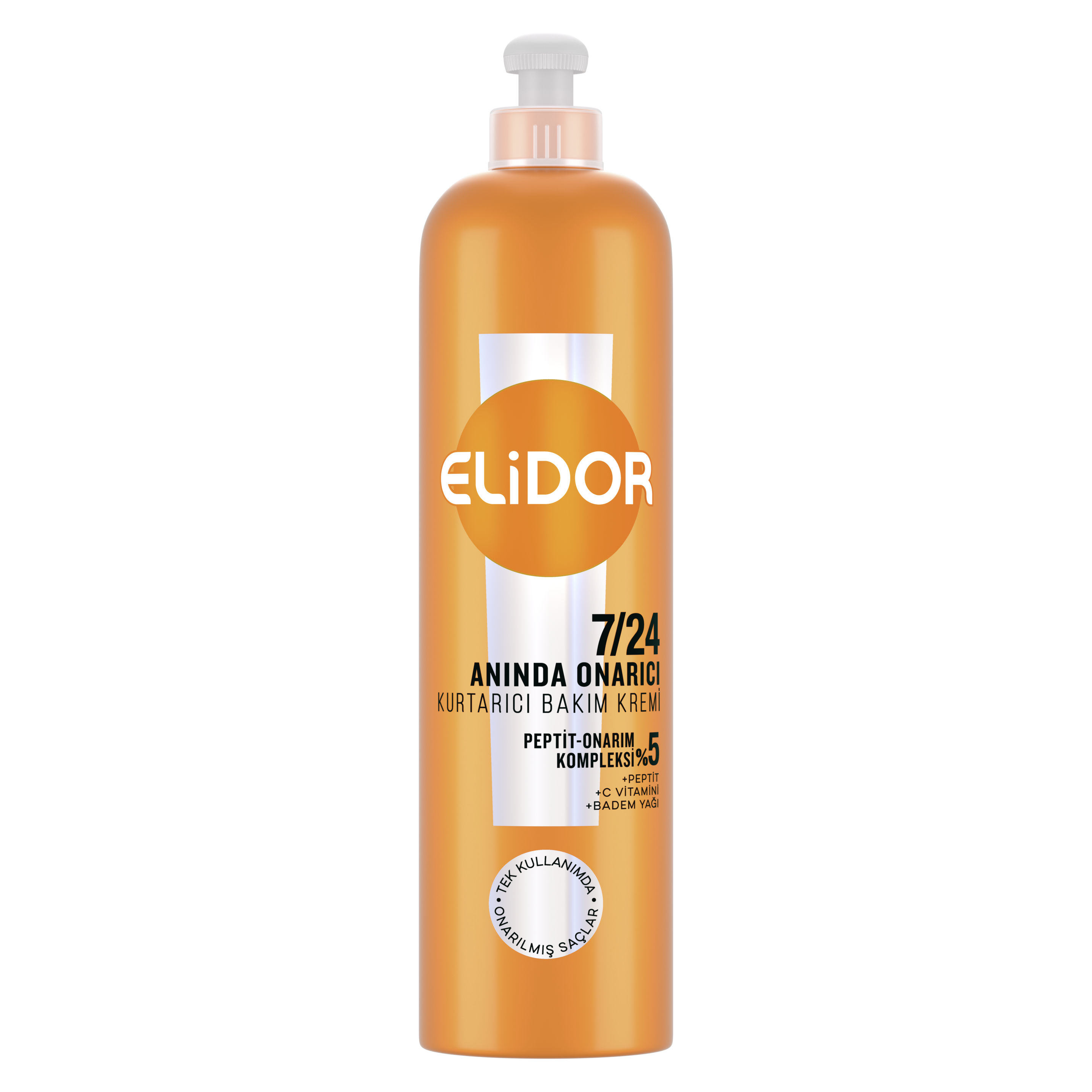 7/24 Kurtarıcı Saç Bakım Kremi Anında Onarıcı Yıpranmış Saçlar 240 ml packshot