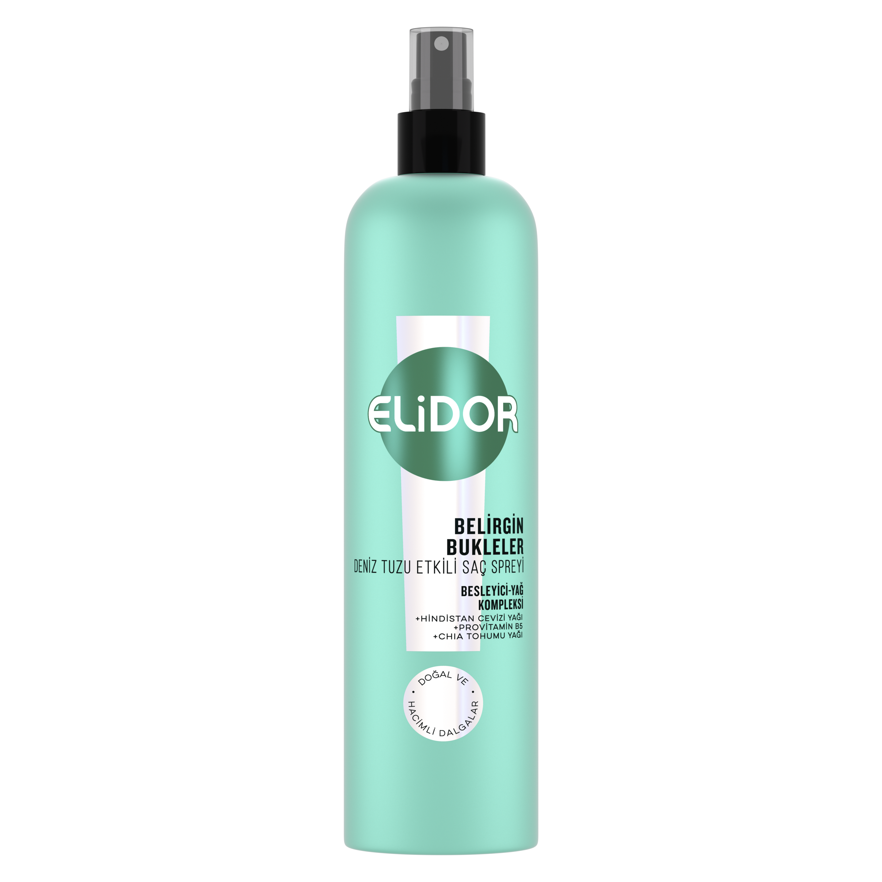 Elidor Deniz Tuzu Spreyi Belirgin Bukleler 190 ml packshot