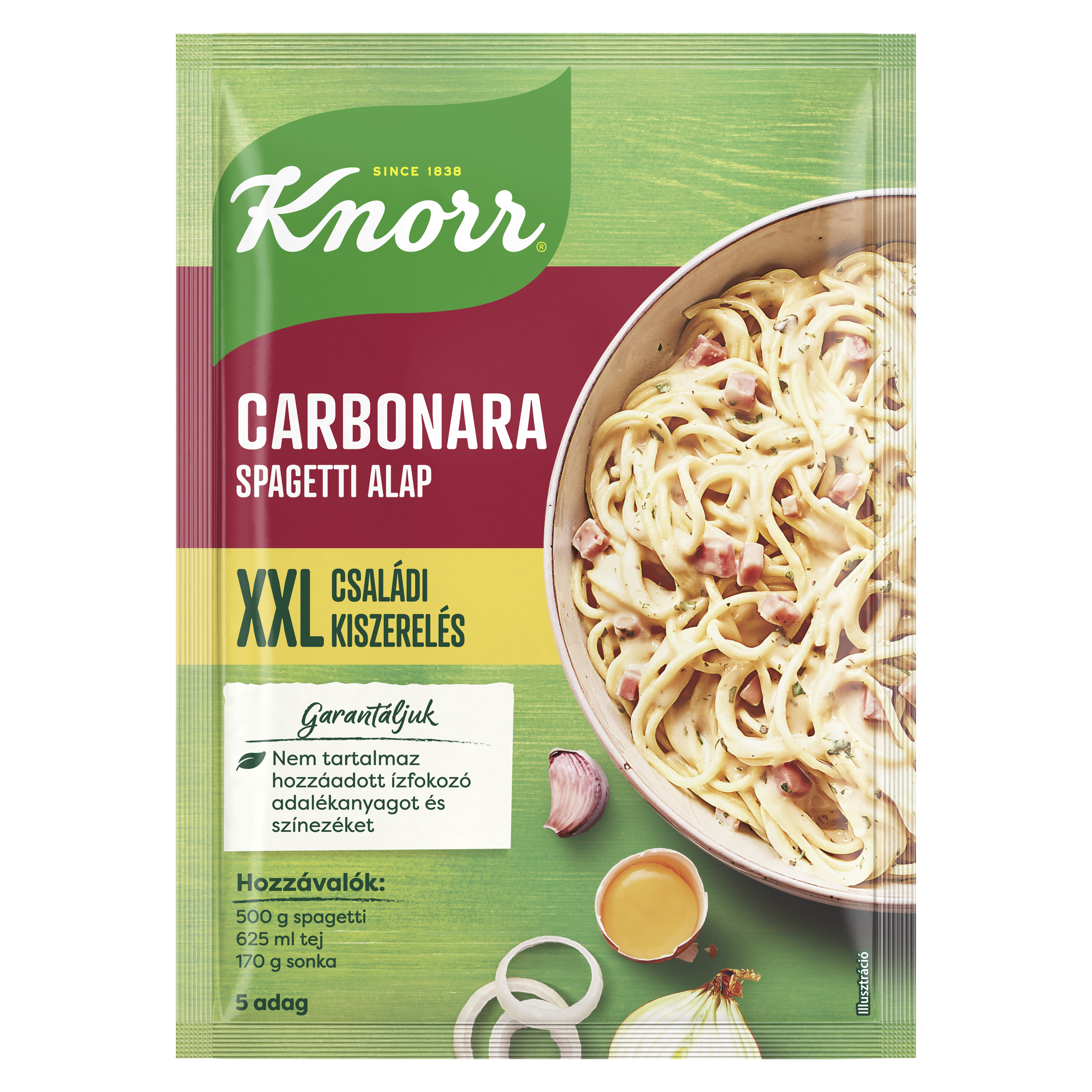 Knorr Carbonara spagetti alap XXL 60g