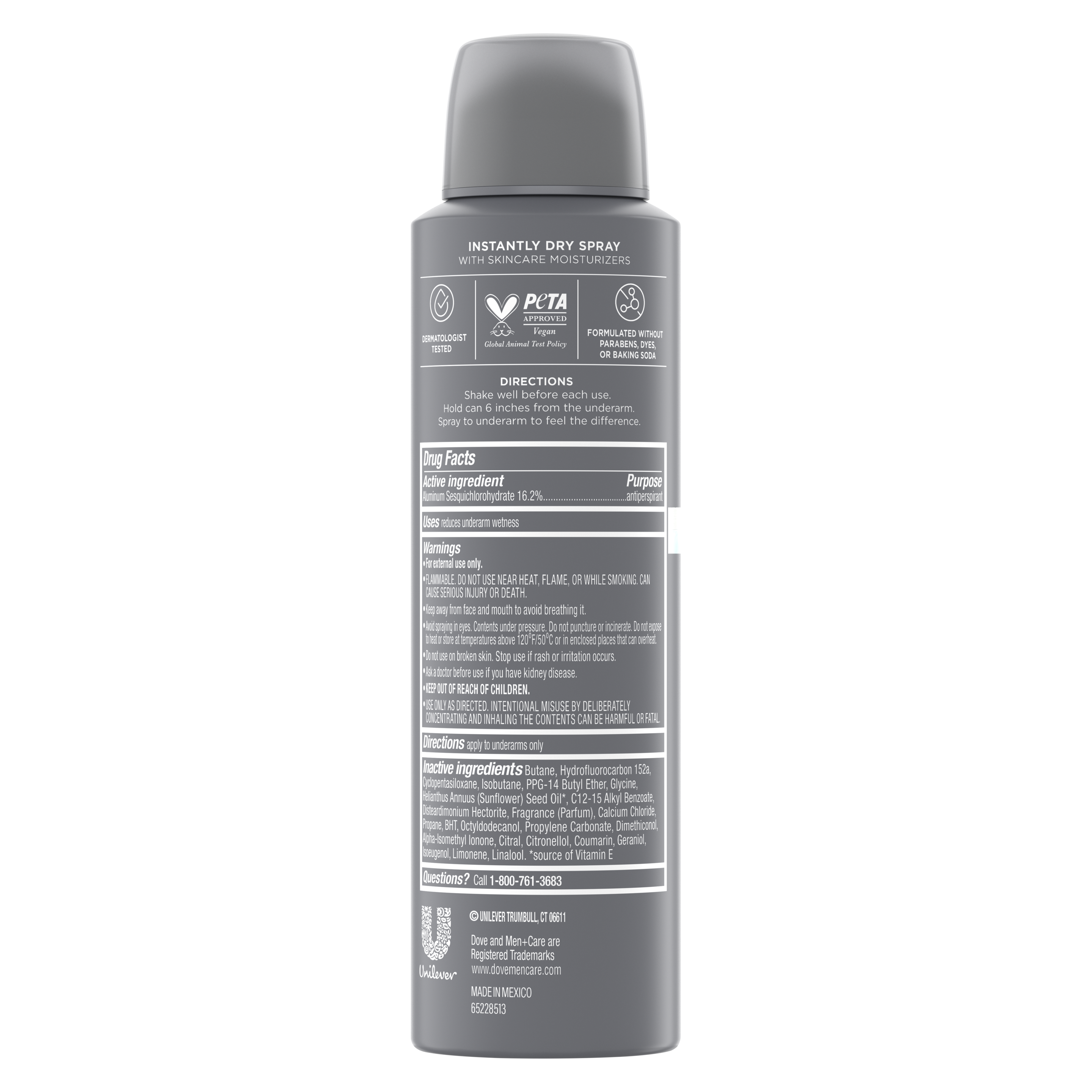 Men+Care maximum protection ocean breeze dry spray