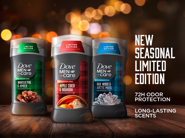 Men+Care Limited Edition Apple Cider & Bourbon Deodorant Stick