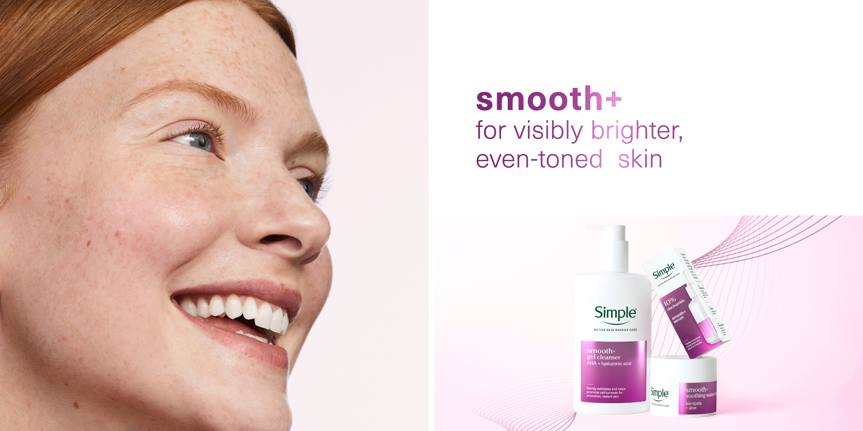 Active Skin Barrier Care Smooth+ Products