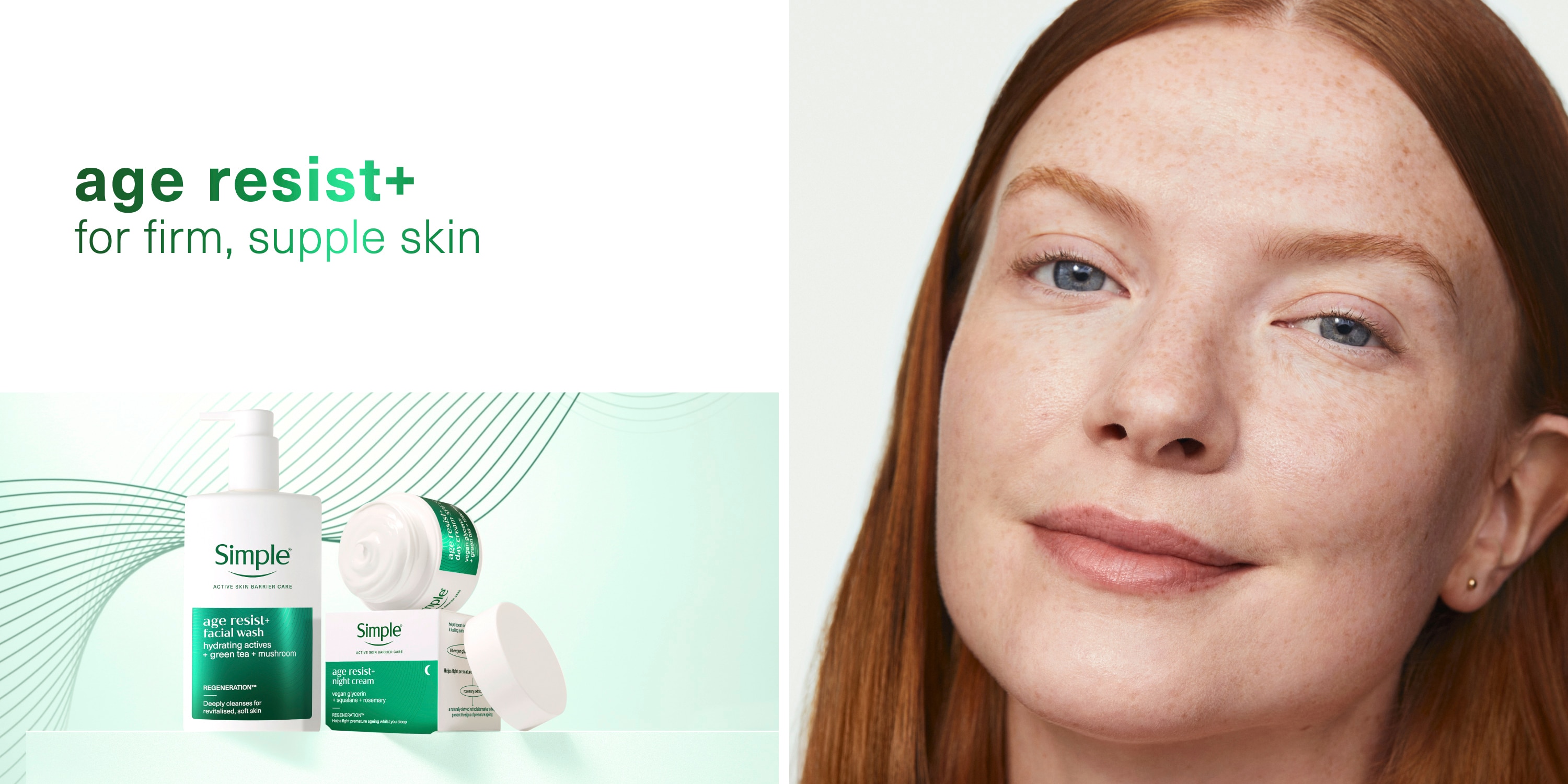 Active Skin Barrier Care Age Resist+ Products