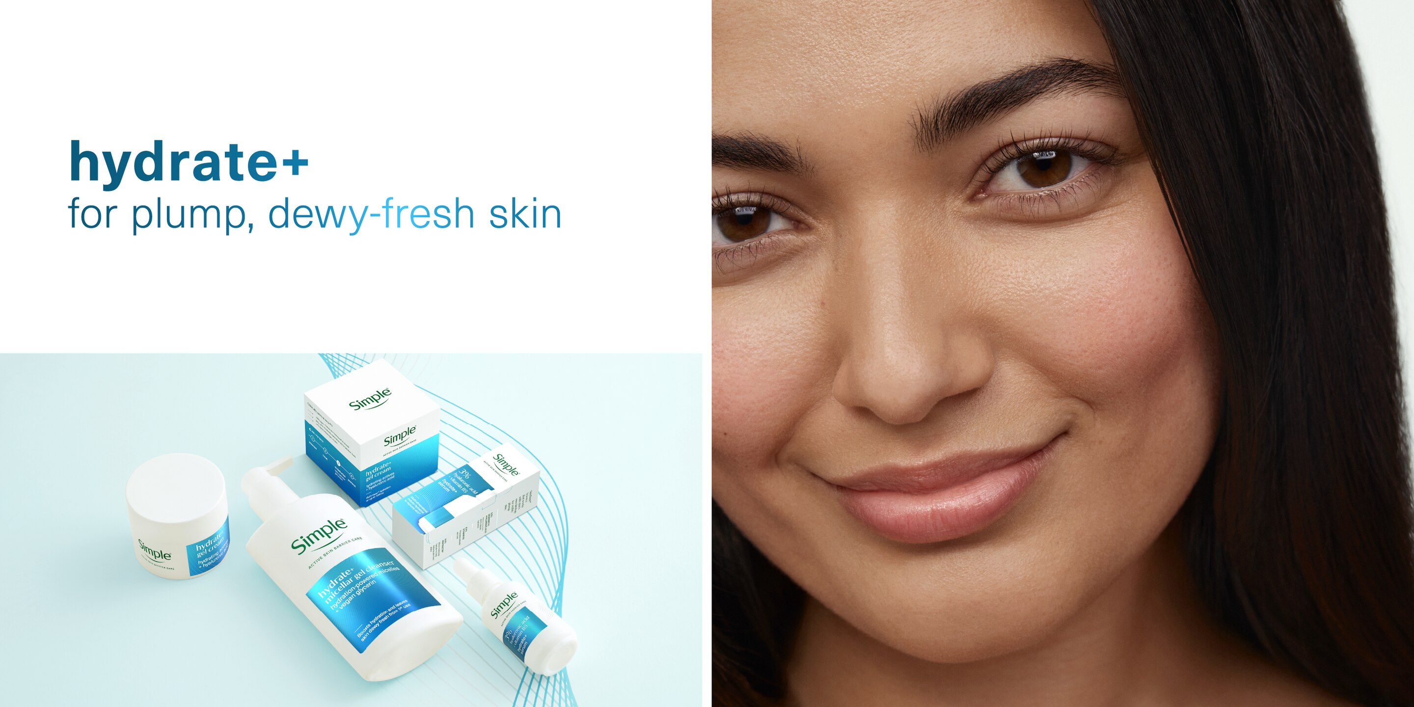 Active Skin Barrier Care Hydrate+ Products