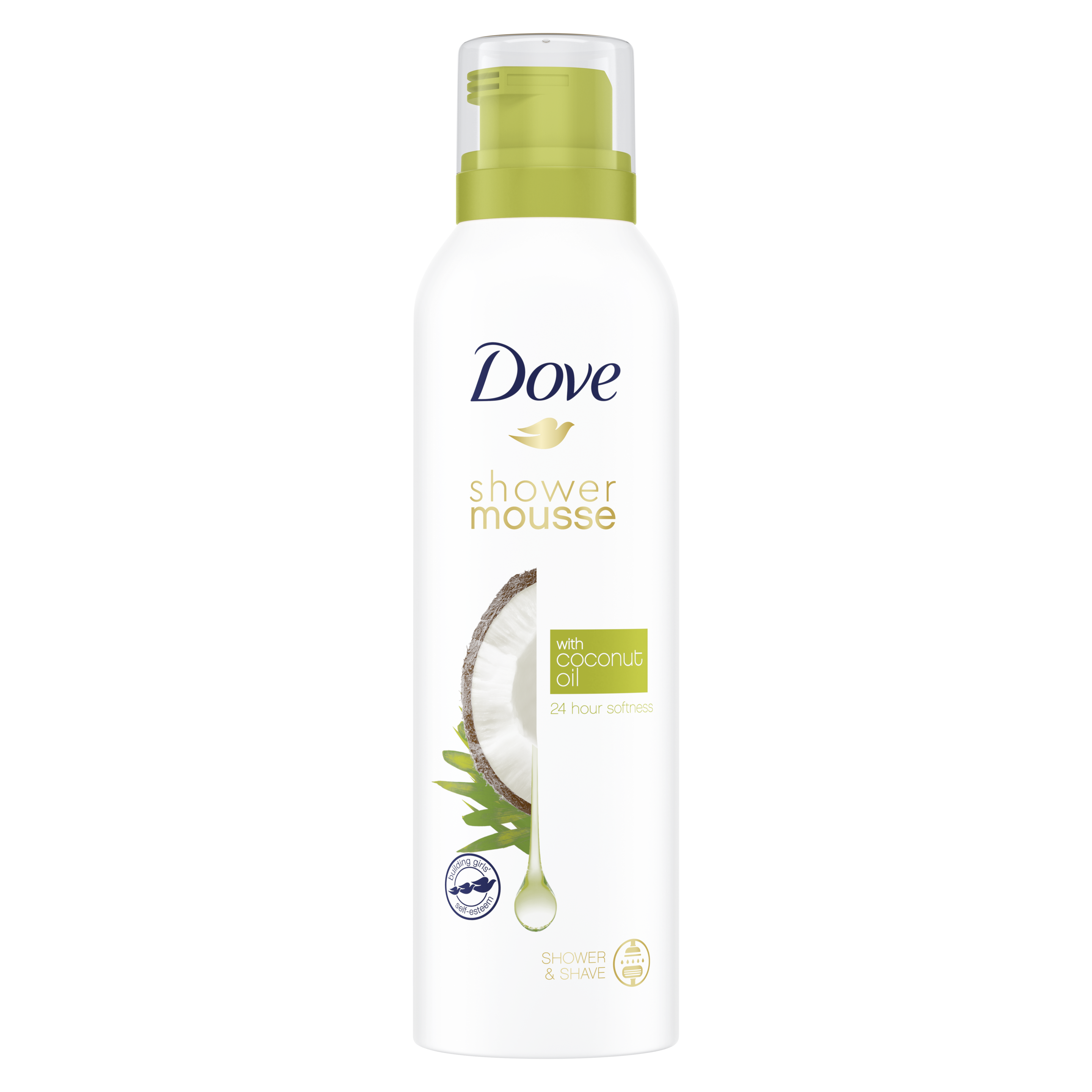 Dove Shower Mousse Coconut Oil packshot