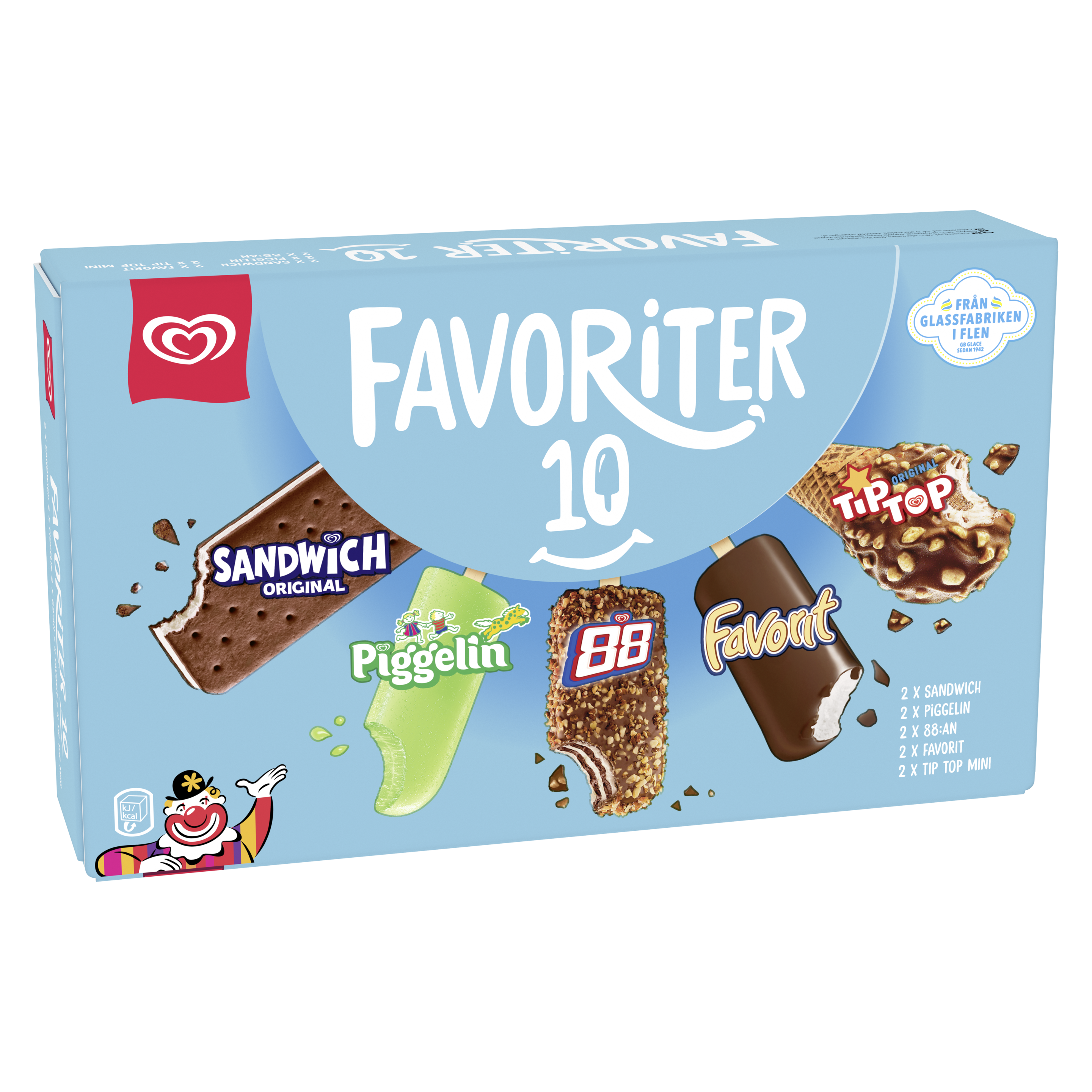 Favoriter 10-p packshot