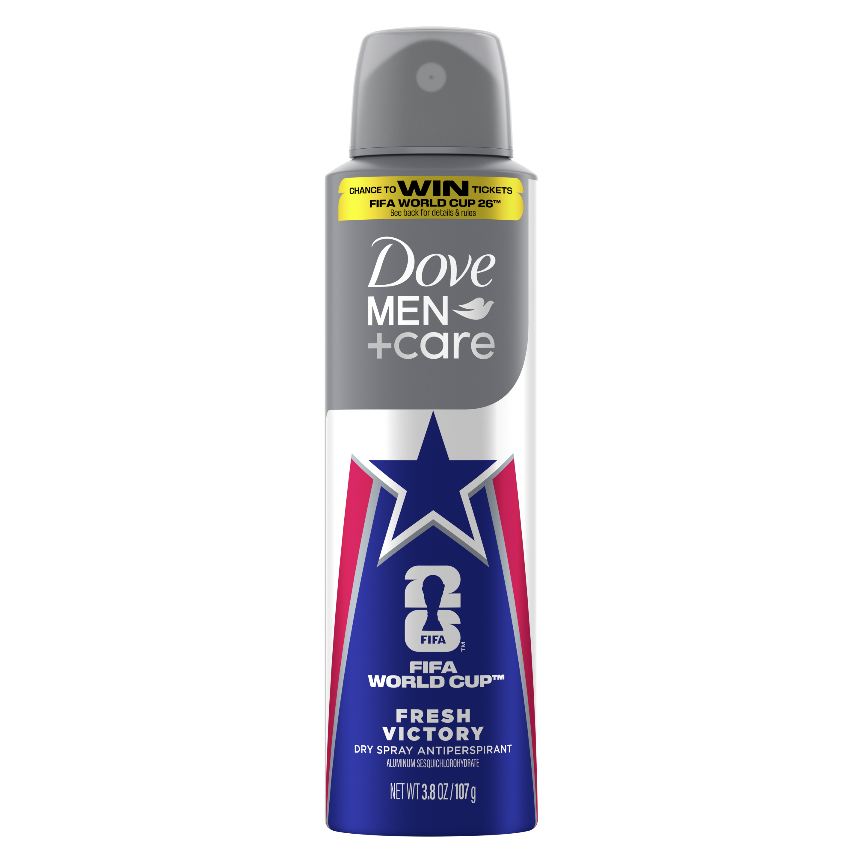 Men+Care Fresh Victory Dry Spray Antiperspirant packshot