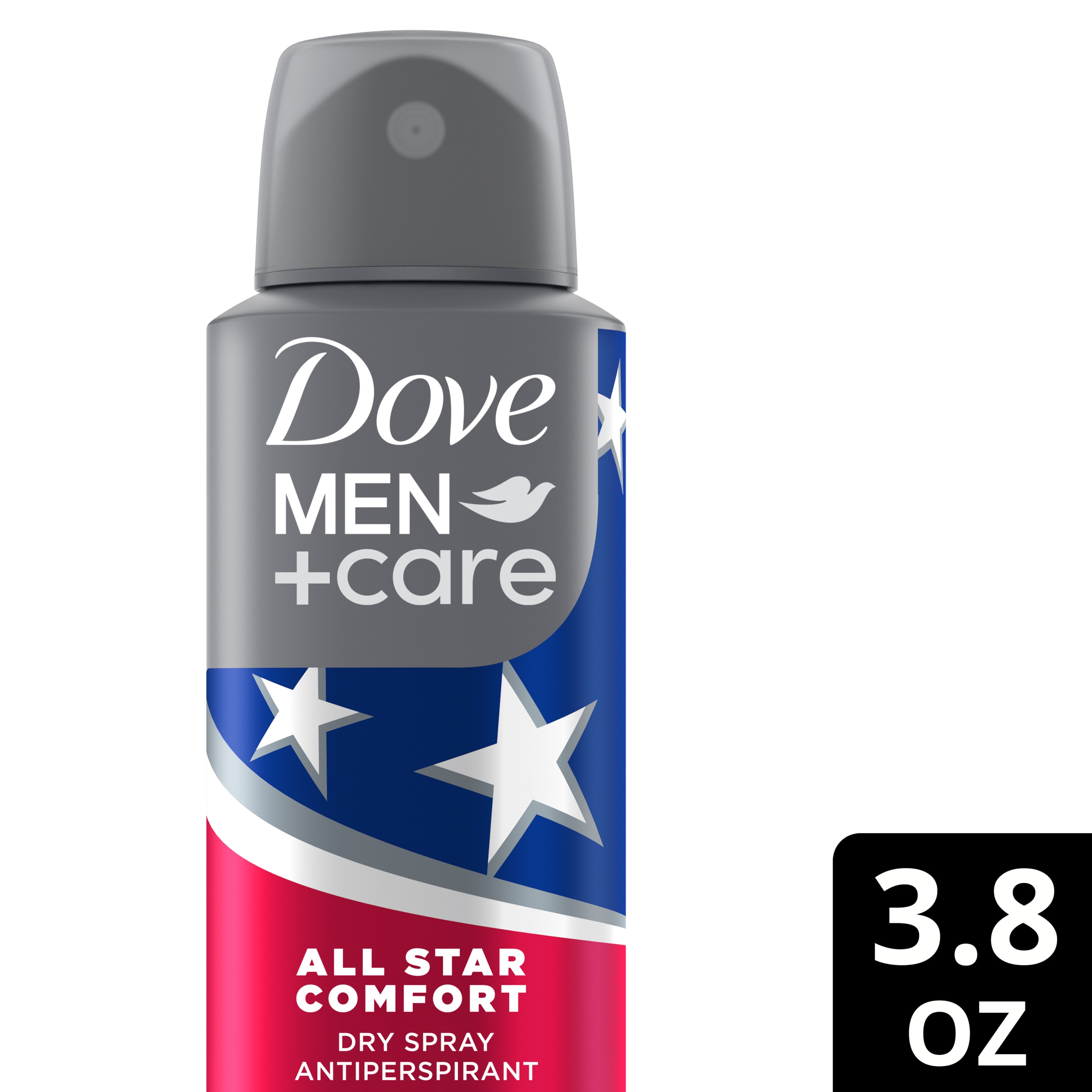 Men+Care All Star Comfort Dry Spray Antiperspirant packshot