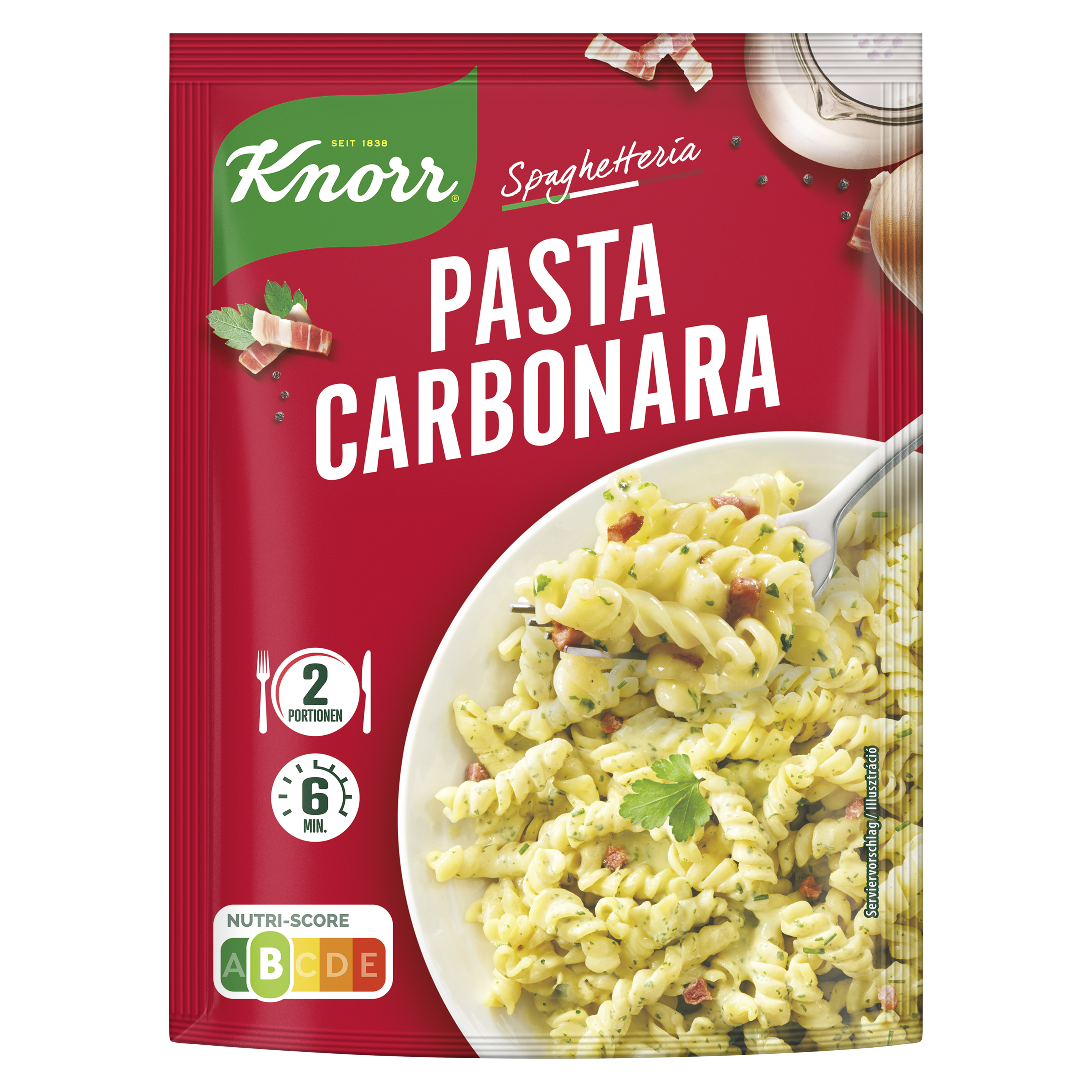 KNORR SPAGHETTERIA CARBONARA packshot