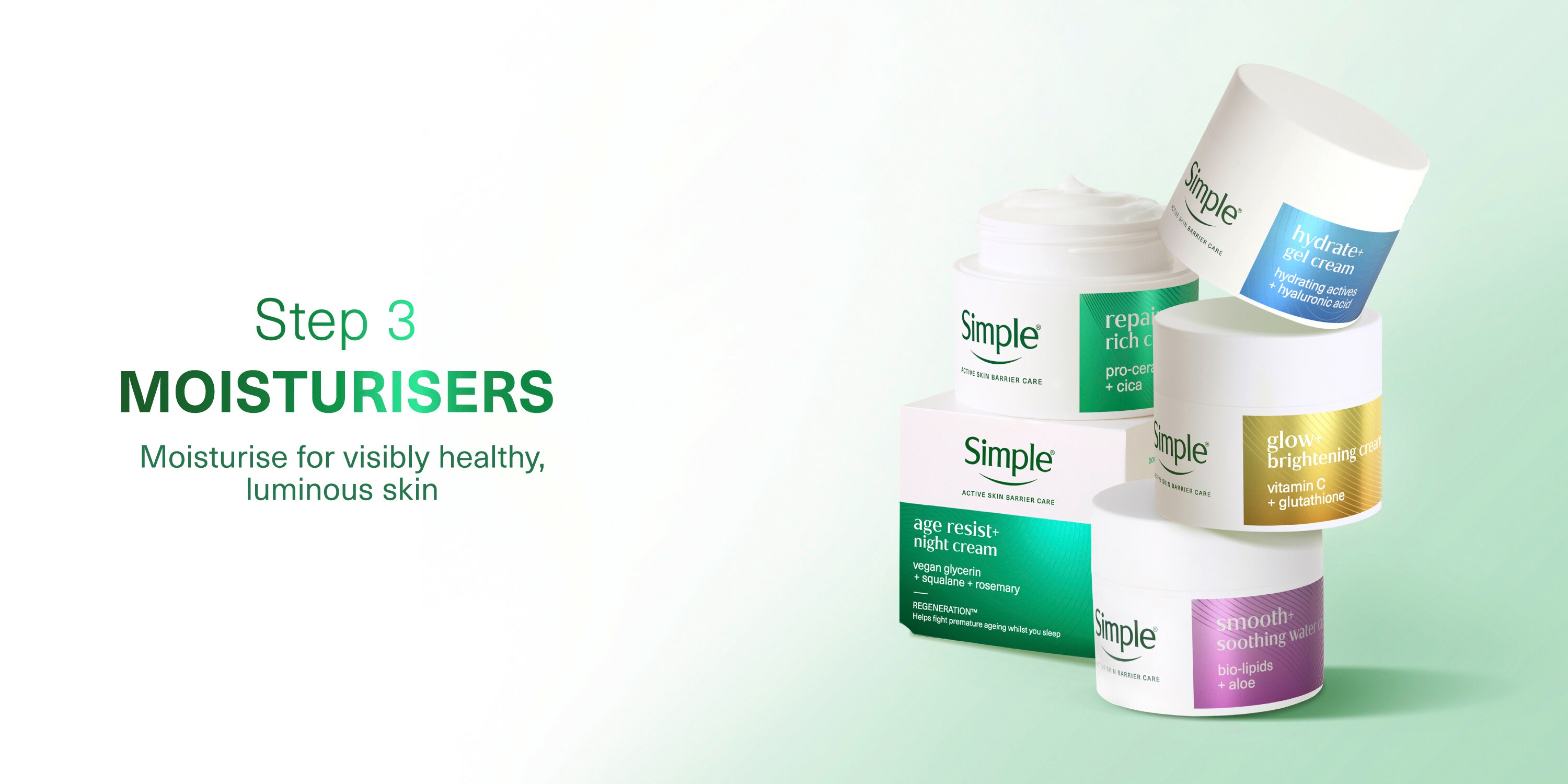 Build Your Skincare Regime: Step 3 - Moisturisers 