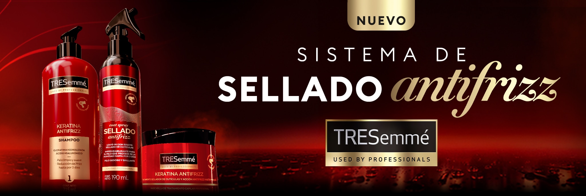 Keratina Anti-frizz tresemmé