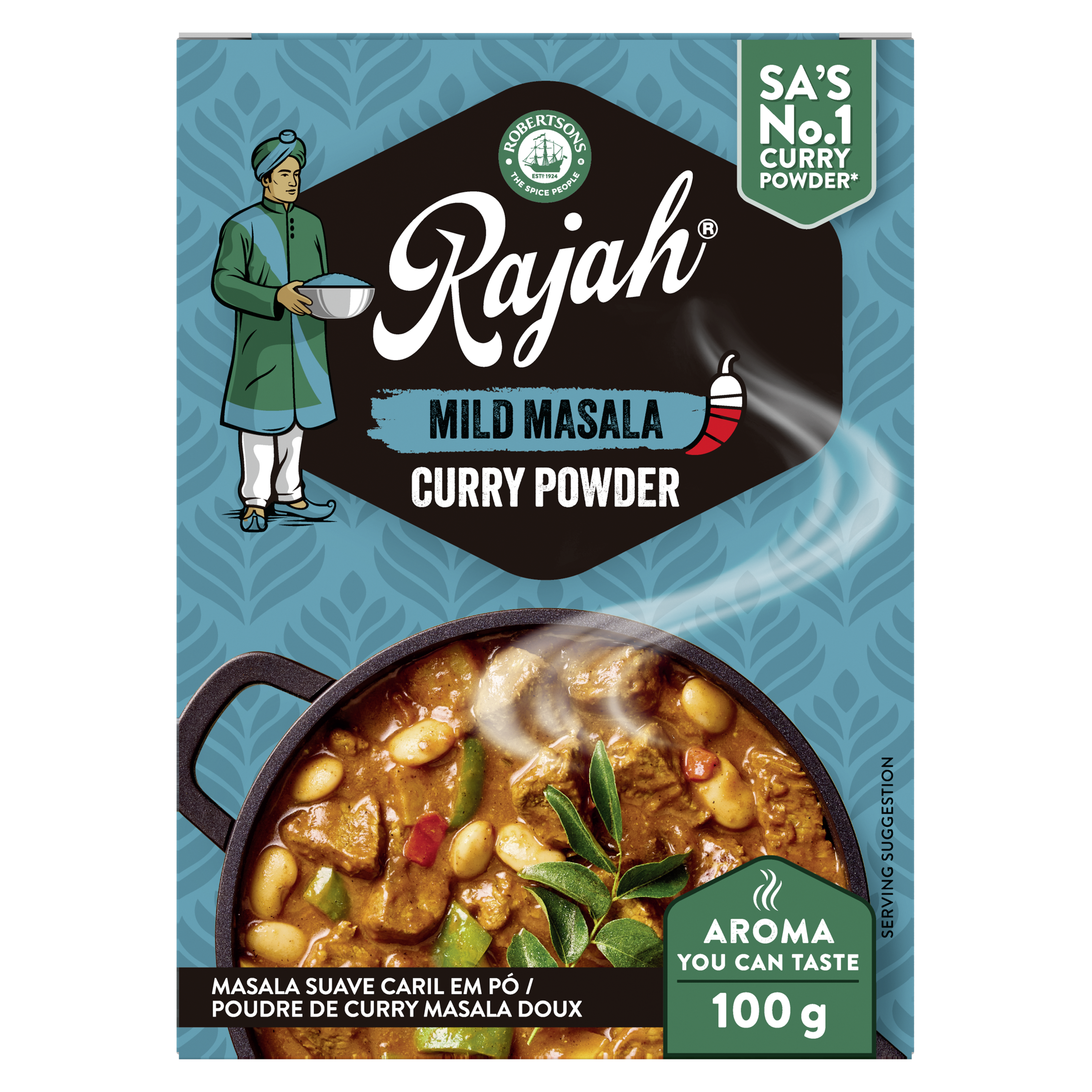 Rajah Mild Masala Curry Powder 100gr