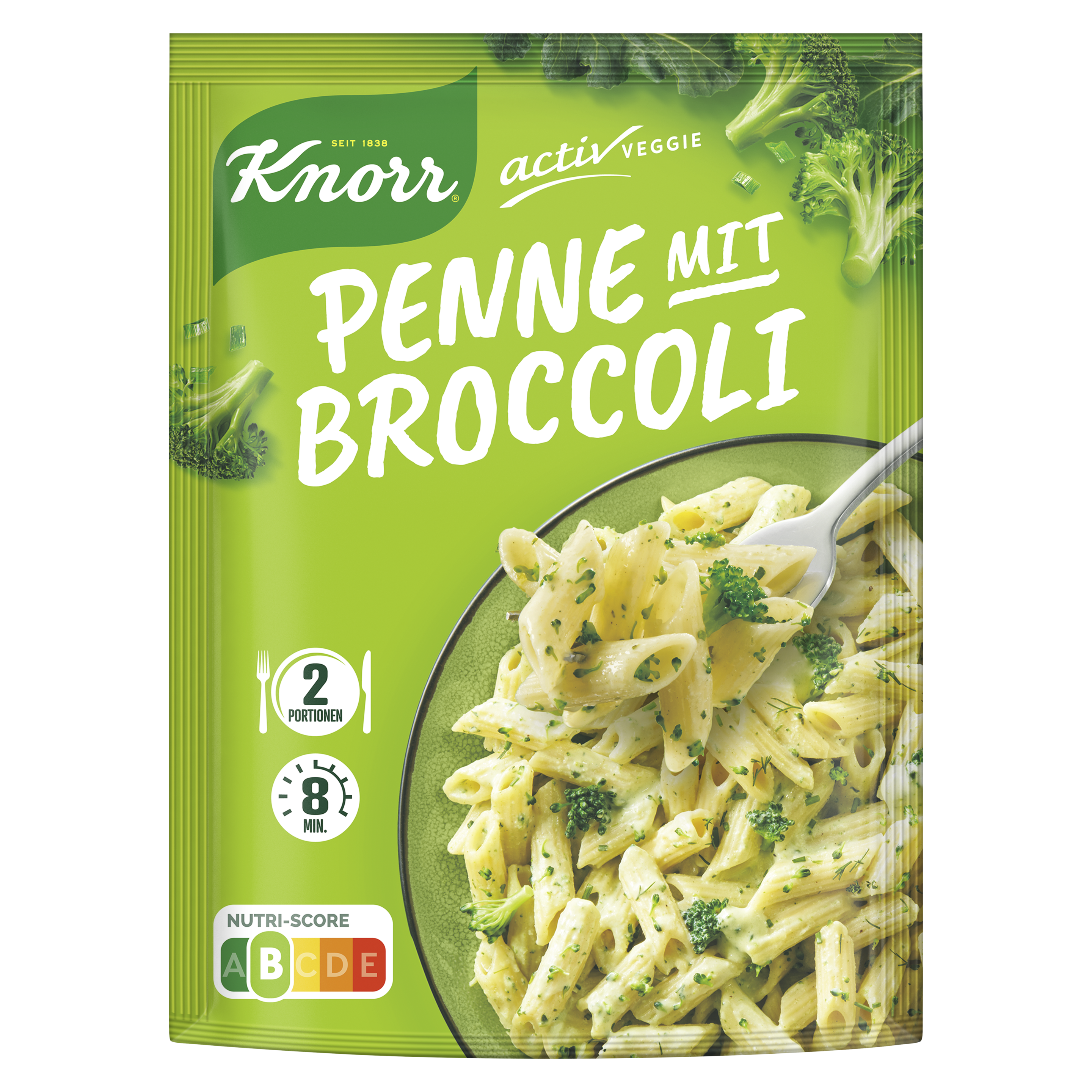 Knorr Activ Veggie Penne mit Broccoli 162 g packshot