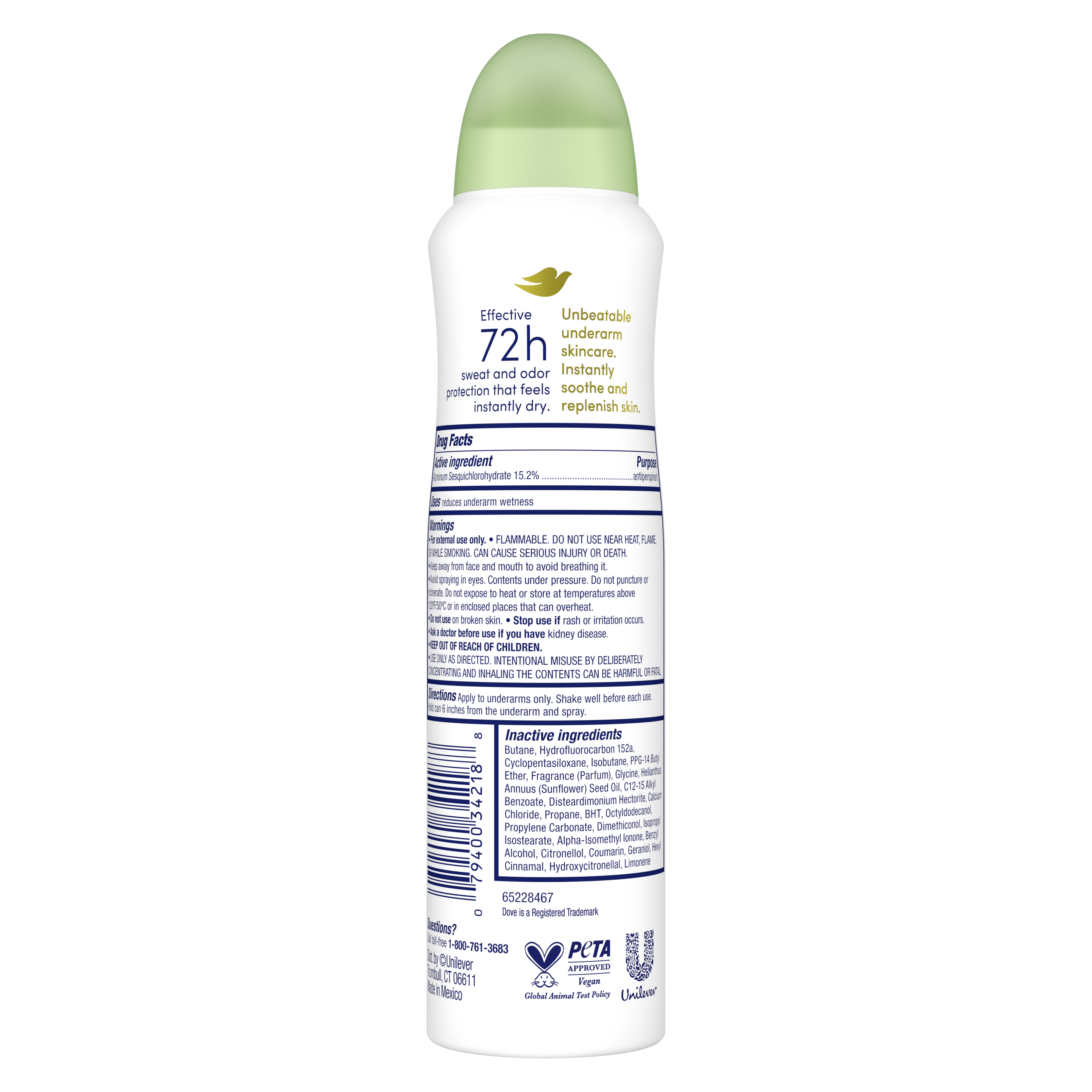 Advanced Care Cool Essentials Antiperspirant Dry Spray