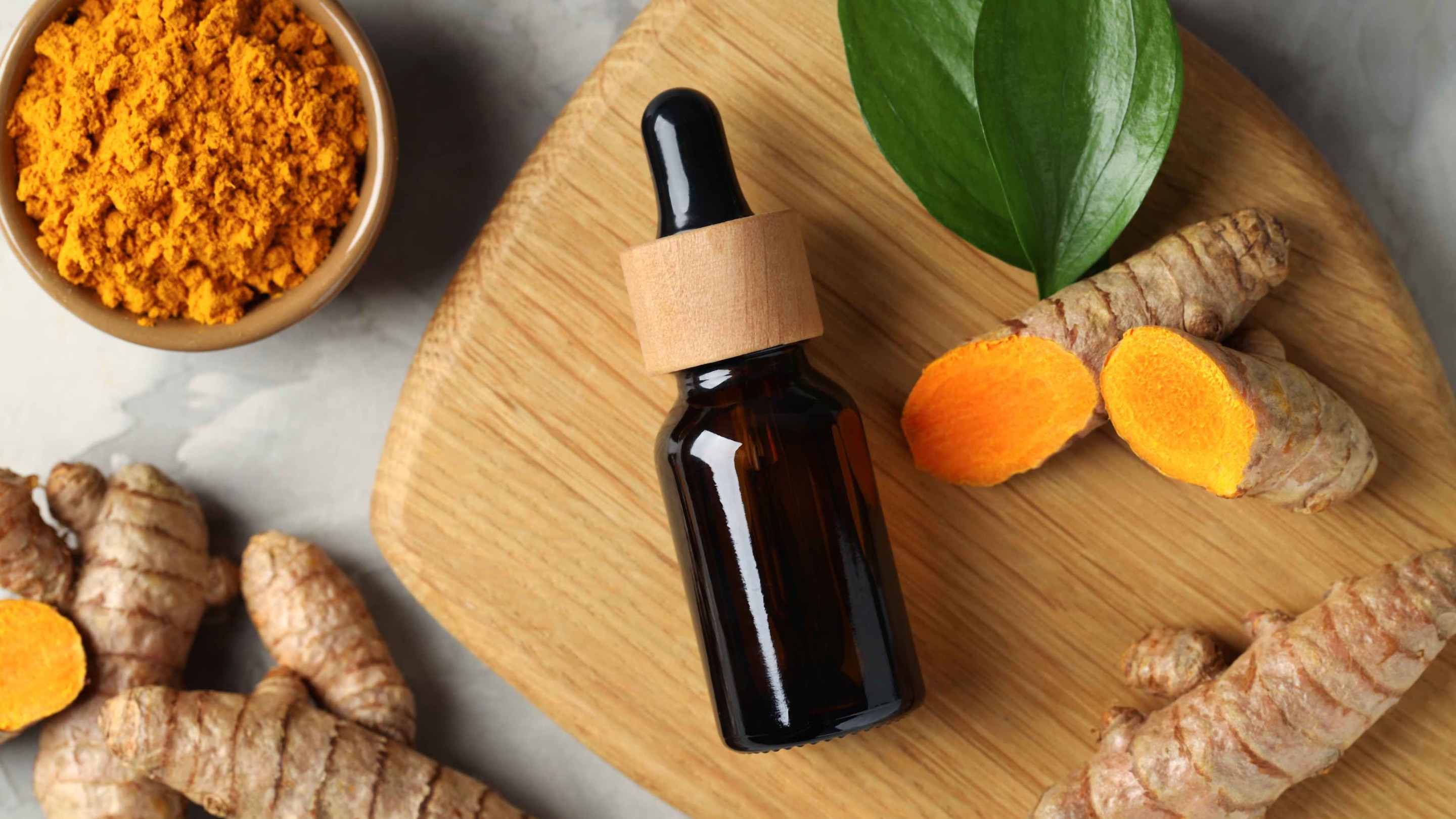 Turmeric + Rose Water Brightening Serum for Dull Sk