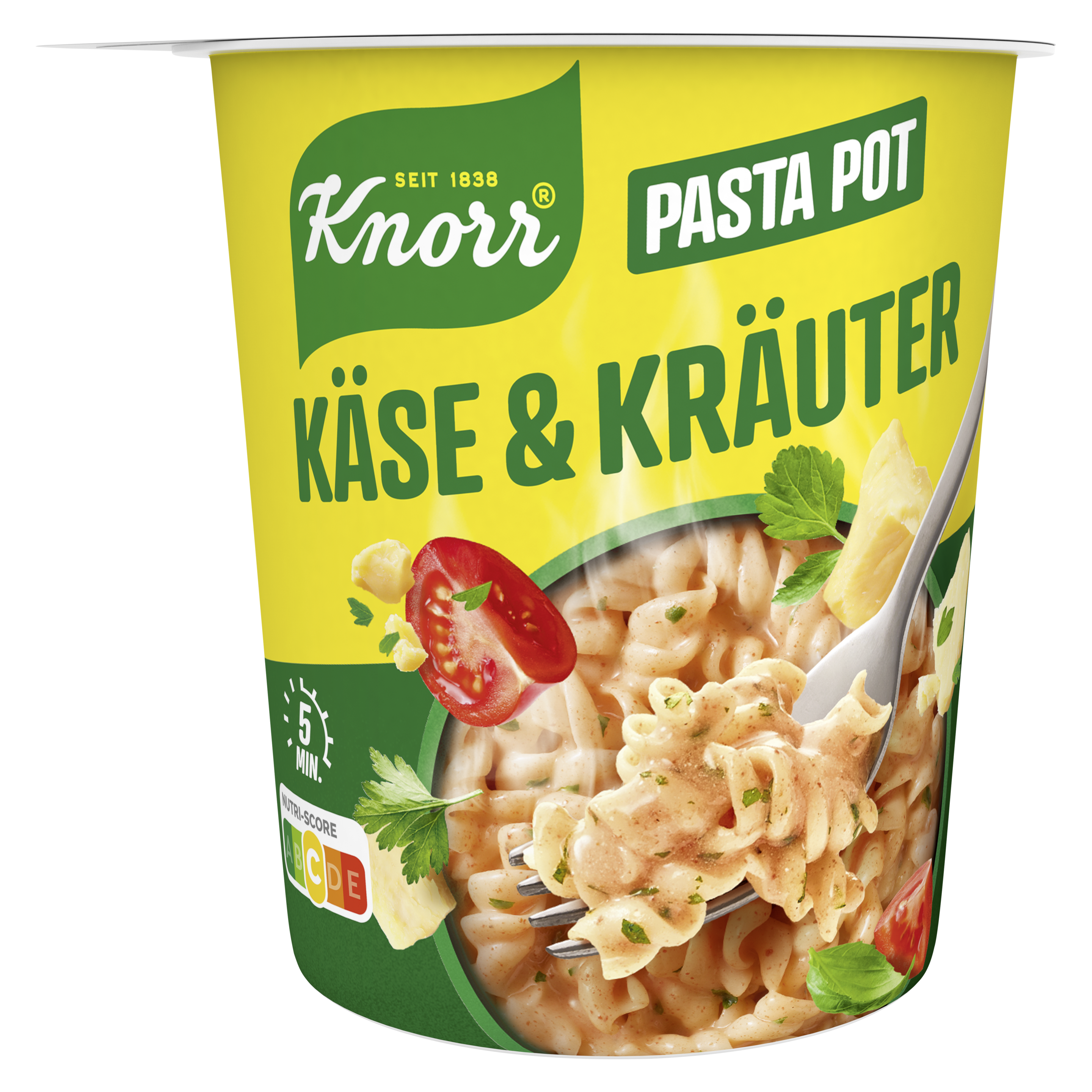 Knorr Pasta Snack Pot Käse & Kräuter 1 Portion