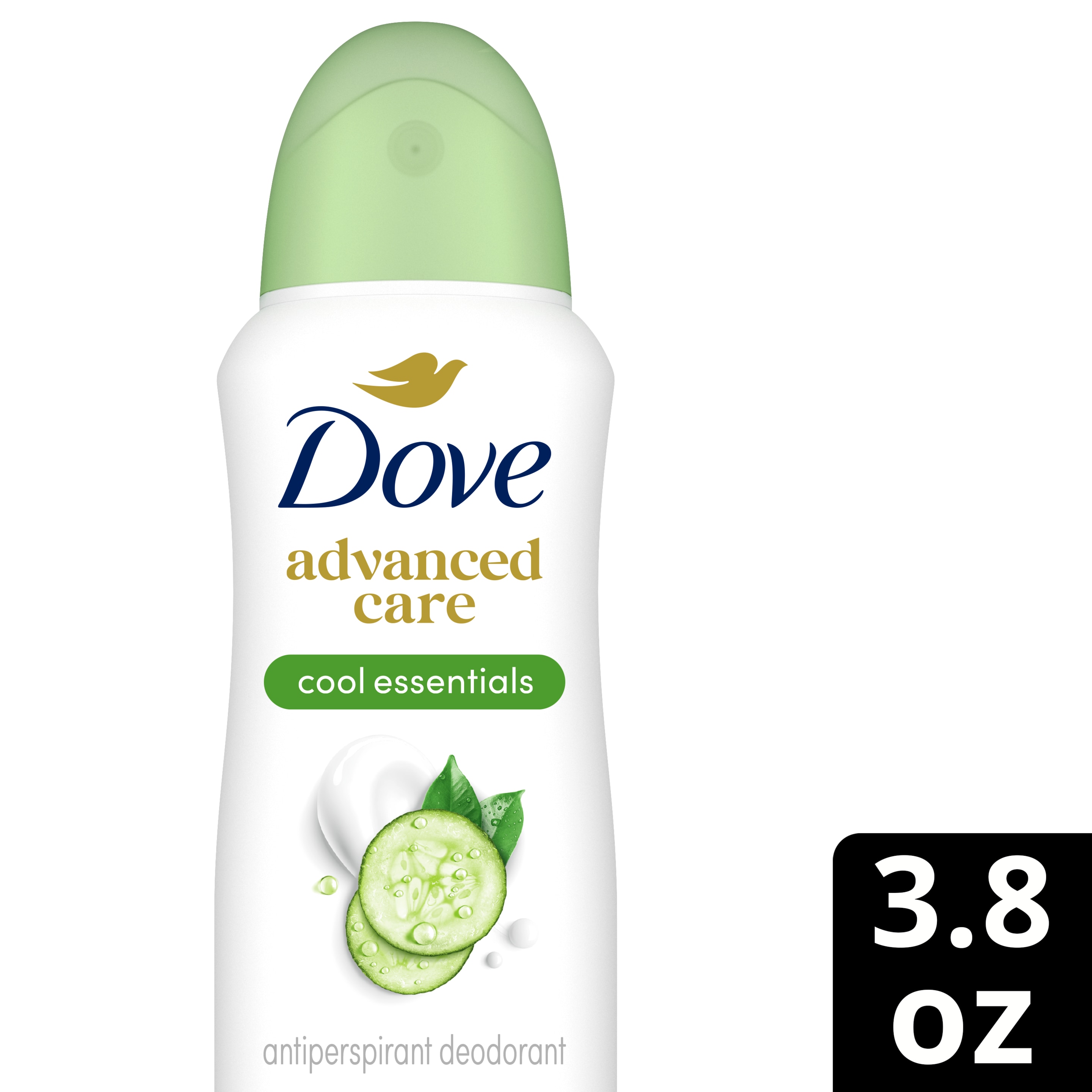 Dove Advanced Care Cool Essentials Antiperspirant Dry Spray 3.8 oz packshot