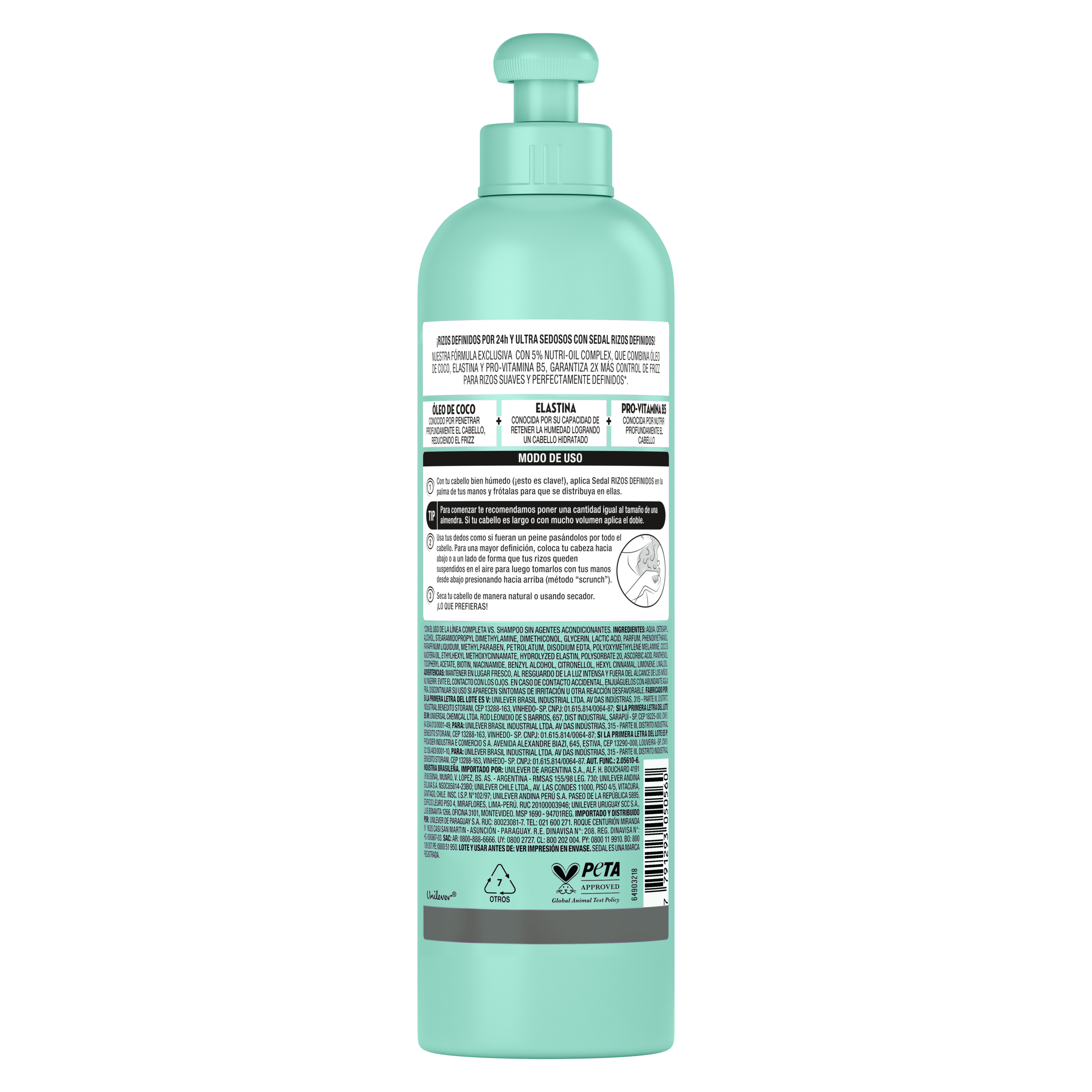 Sedal Rizos Definidos Crema para peinar