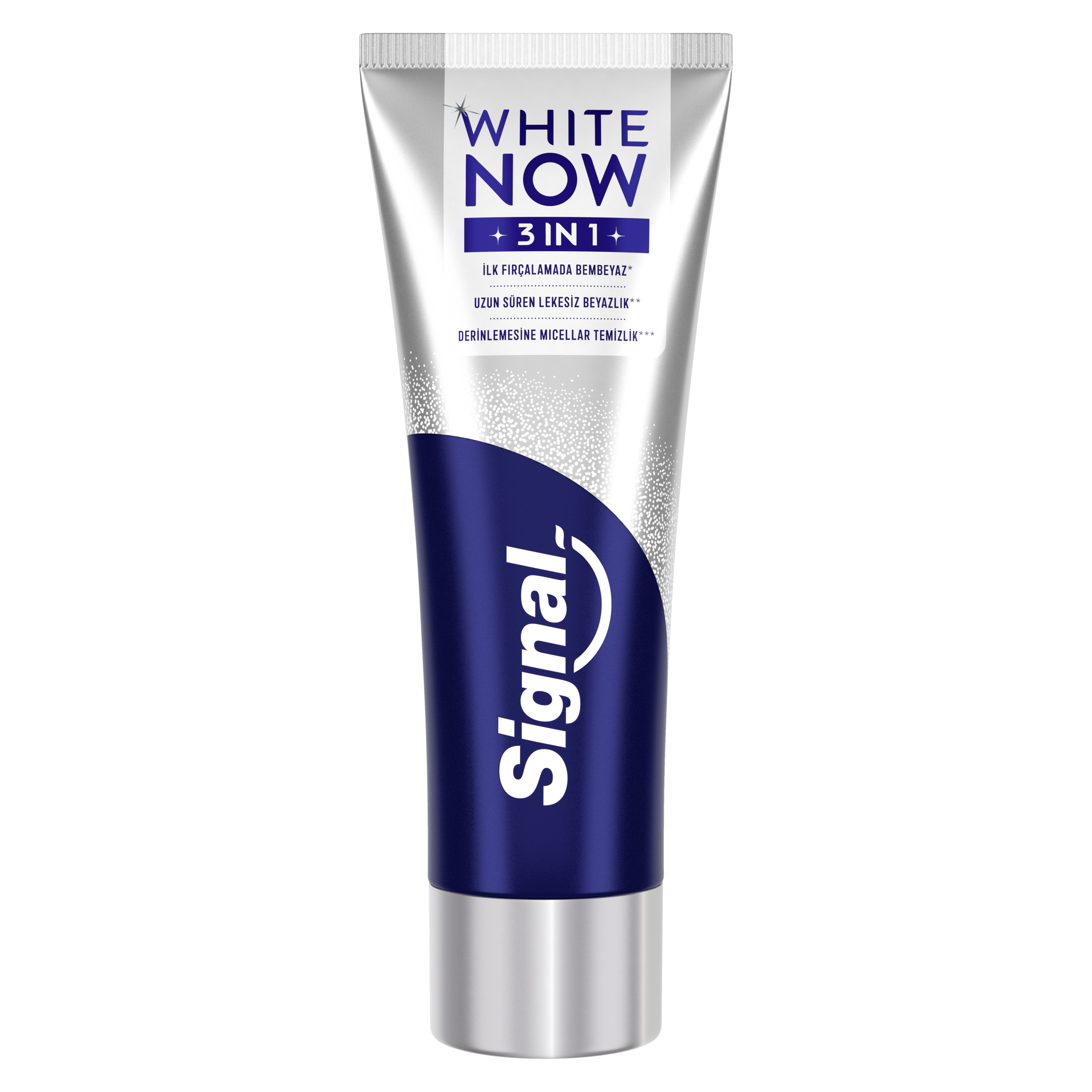 Signal  Diş Macunu White Now Original 3 in 1 75 ML packshot