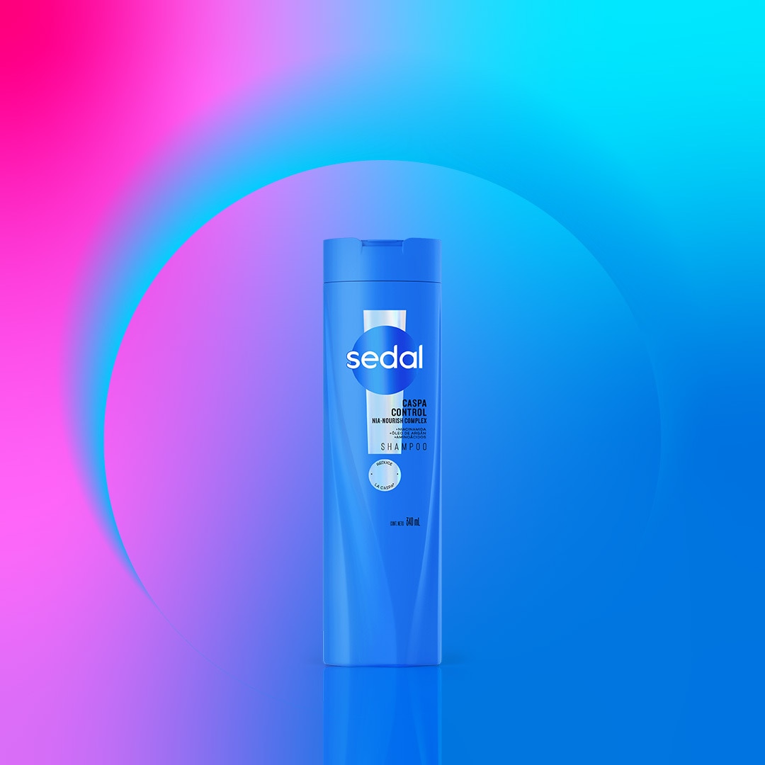 Frente del kit Sedal para la caspa