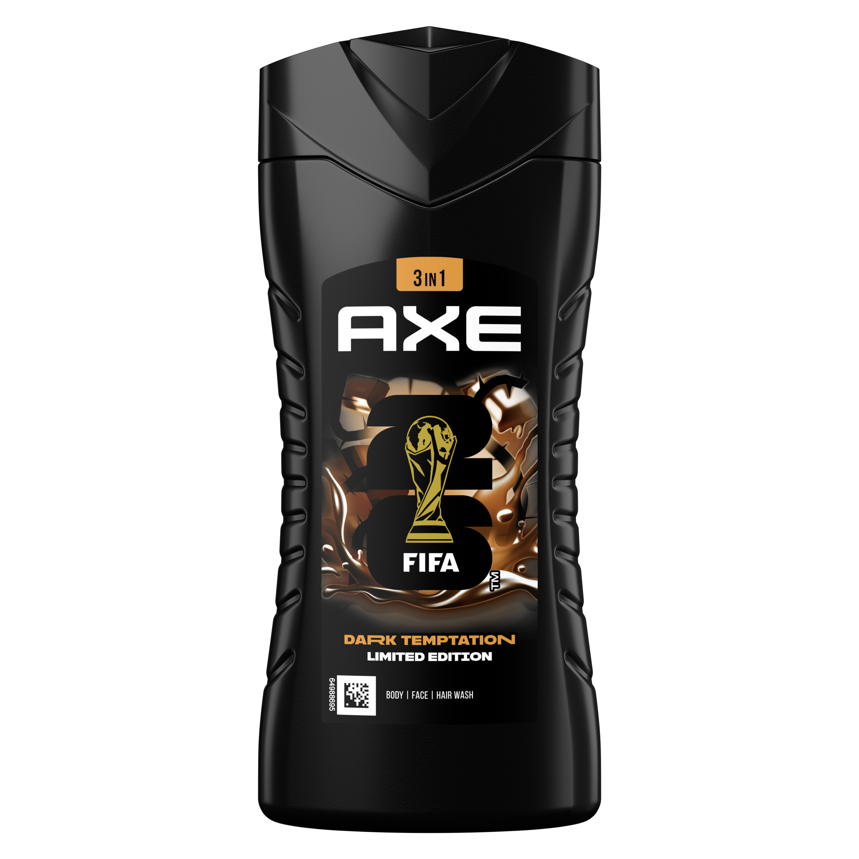Axe Dark temptation Shower gel 250ml packshot