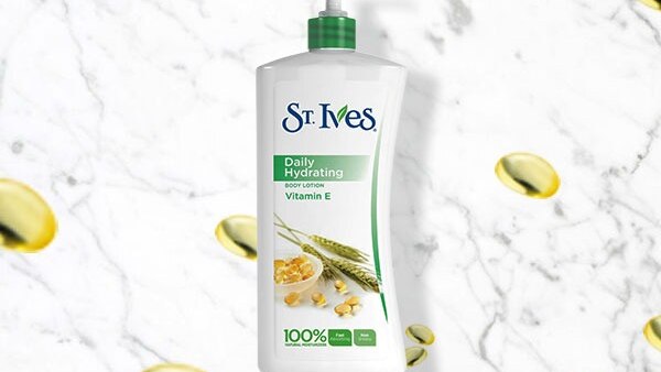 Body lotion for dry skin which is sensitive