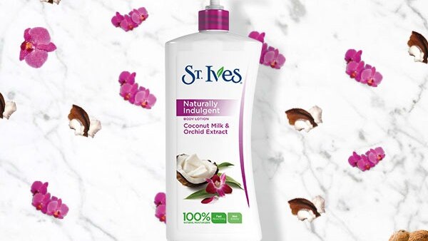 Body lotion for dry skin which is sensitive