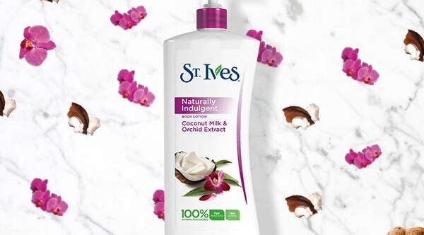 Body lotion for dry skin which is sensitive
